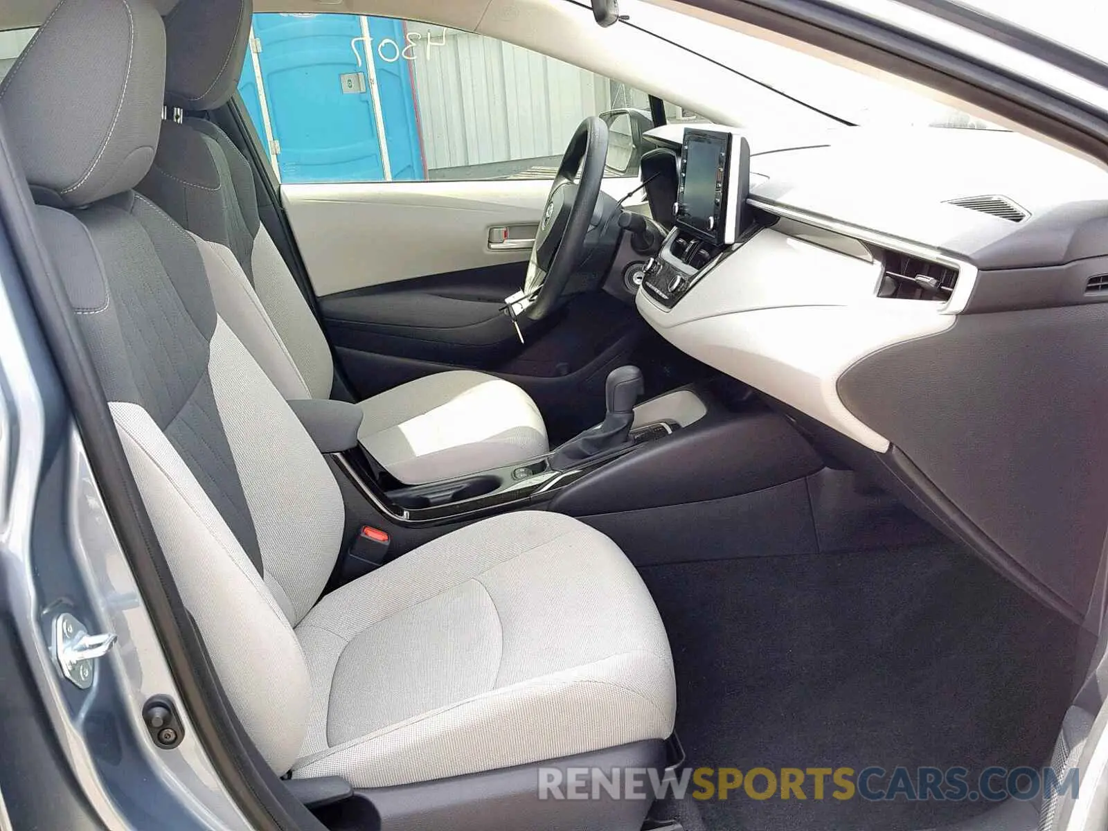 5 fotografías del automóvil dañado JTDEPRAE0LJ000630 TOYOTA COROLLA 2020