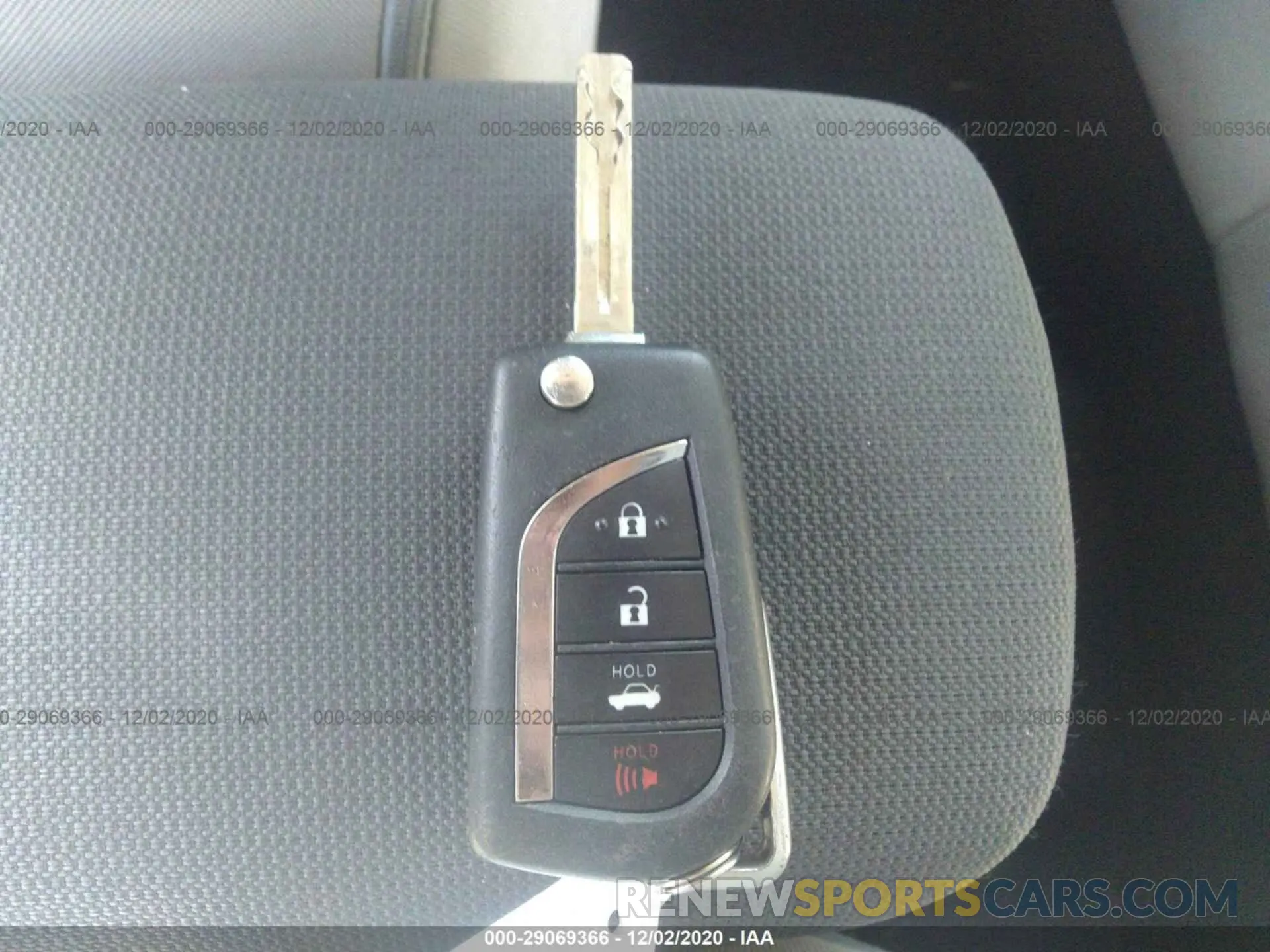 11 fotografías del automóvil dañado JTDEPRAE0LJ002720 TOYOTA COROLLA 2020