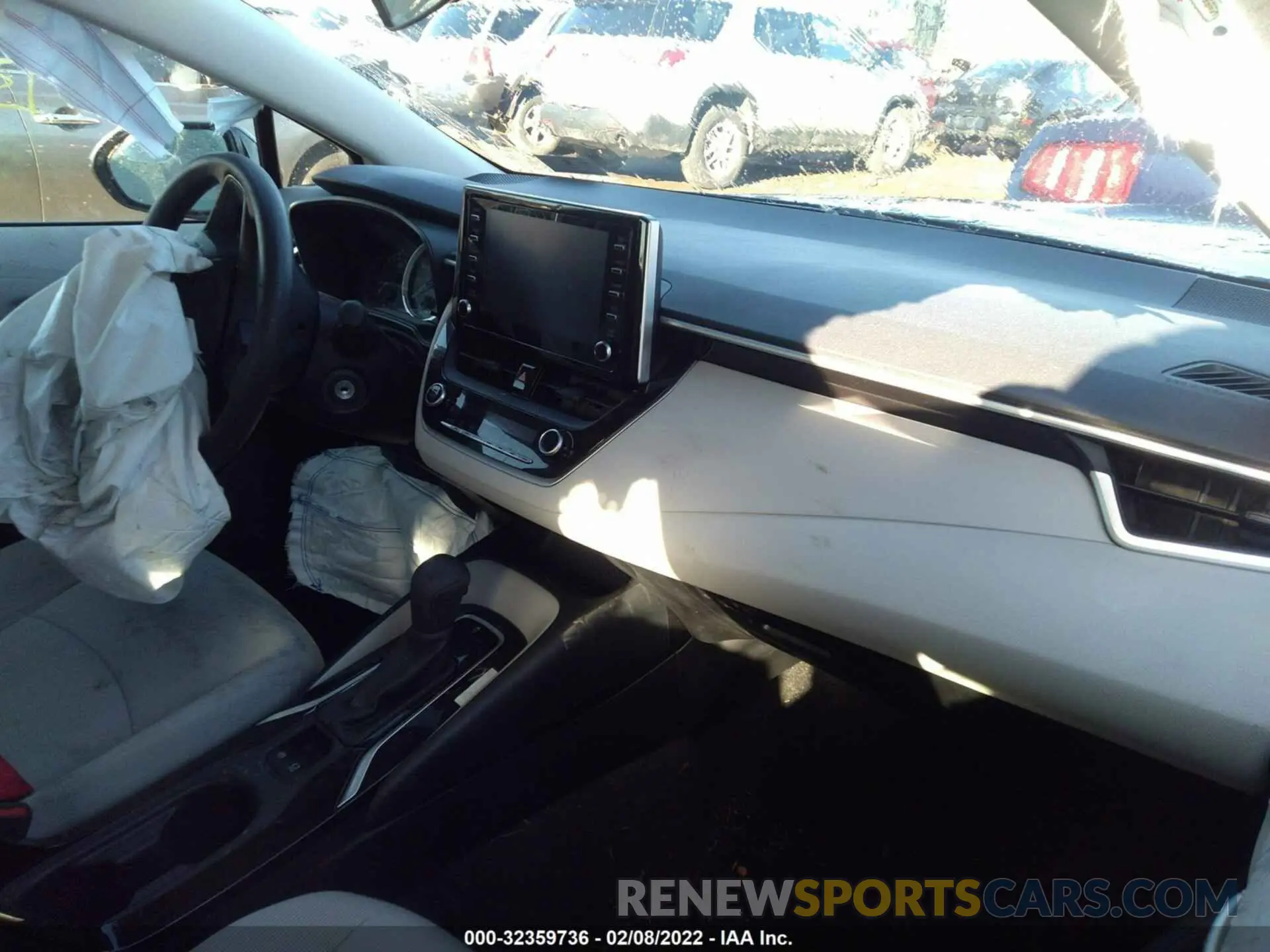5 fotografías del automóvil dañado JTDEPRAE0LJ004158 TOYOTA COROLLA 2020