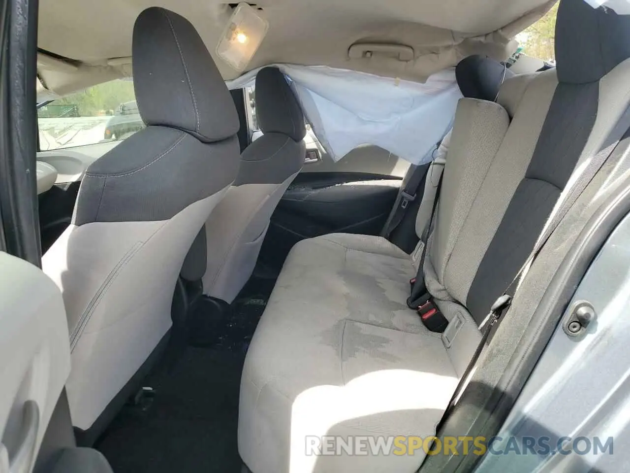 10 fotografías del automóvil dañado JTDEPRAE0LJ007982 TOYOTA COROLLA 2020