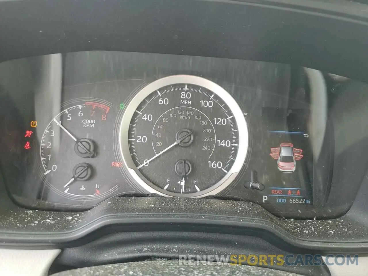 9 fotografías del automóvil dañado JTDEPRAE0LJ007982 TOYOTA COROLLA 2020