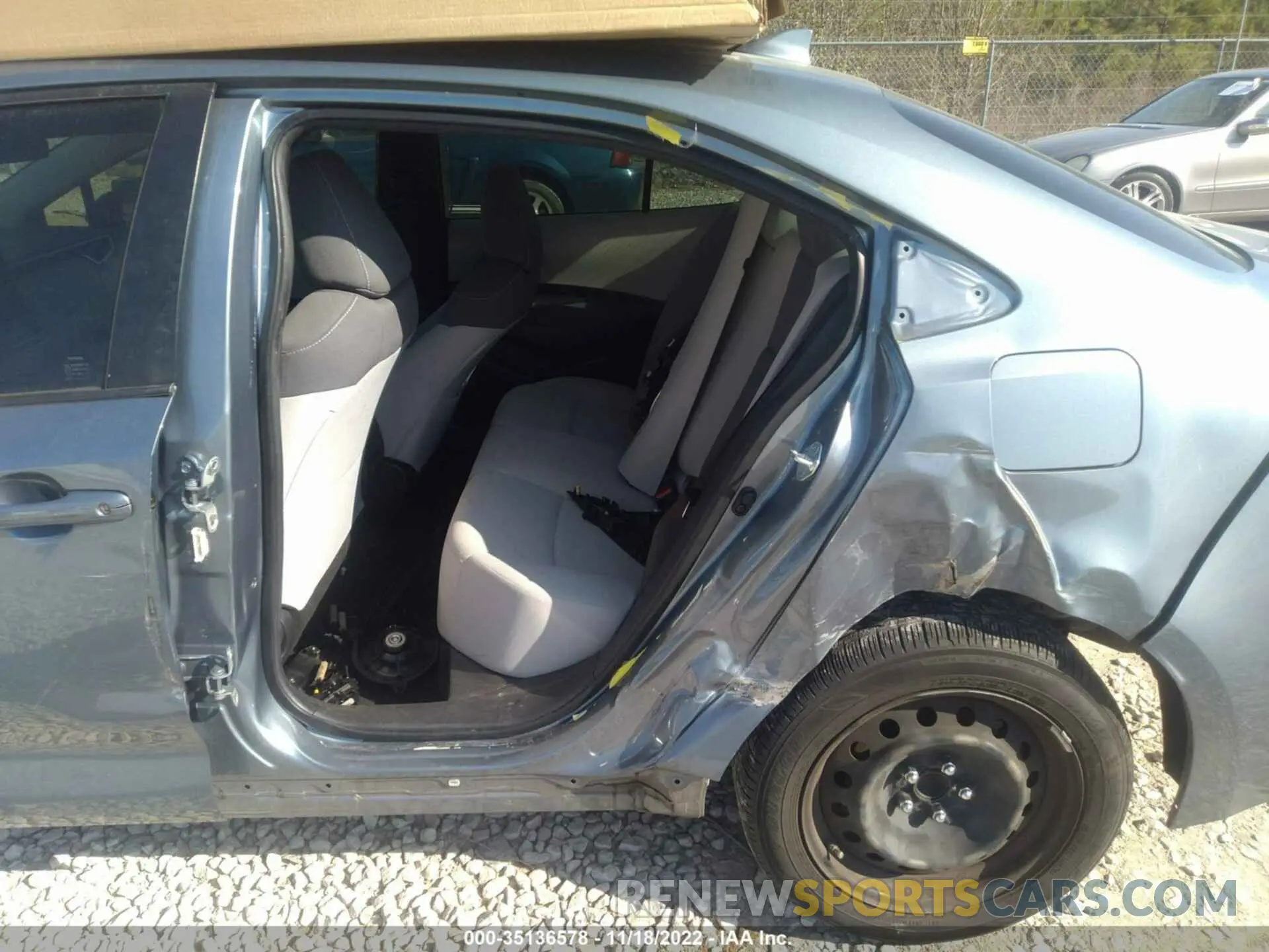 6 fotografías del automóvil dañado JTDEPRAE0LJ012891 TOYOTA COROLLA 2020
