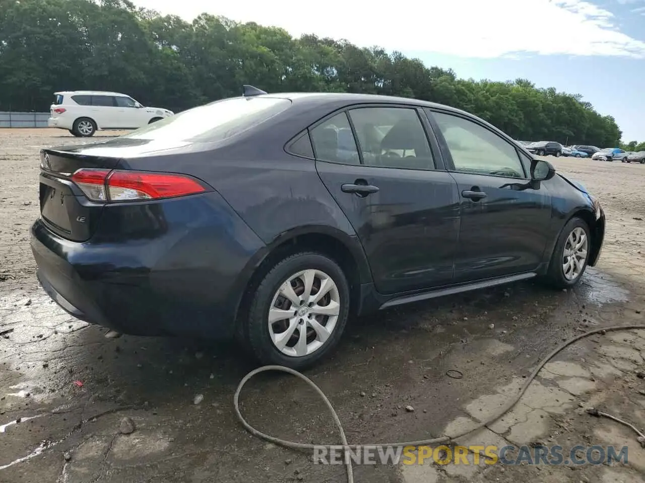 3 fotografías del automóvil dañado JTDEPRAE0LJ017458 TOYOTA COROLLA 2020