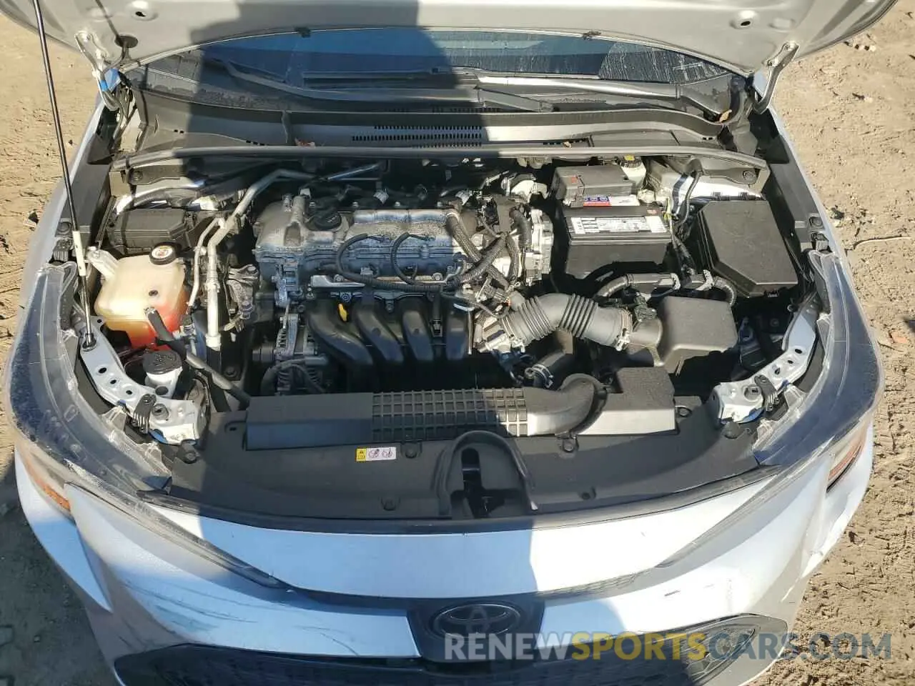 11 fotografías del automóvil dañado JTDEPRAE0LJ018092 TOYOTA COROLLA 2020