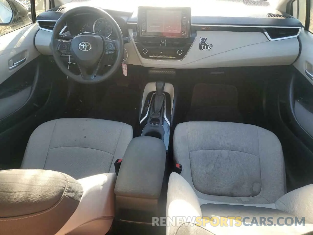 8 fotografías del automóvil dañado JTDEPRAE0LJ018092 TOYOTA COROLLA 2020