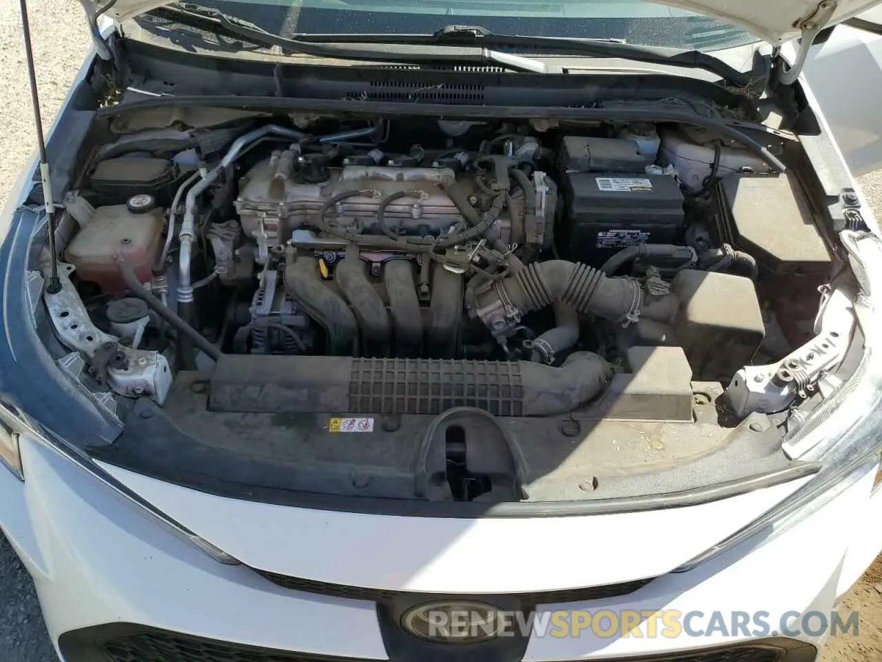 11 fotografías del automóvil dañado JTDEPRAE0LJ018710 TOYOTA COROLLA 2020