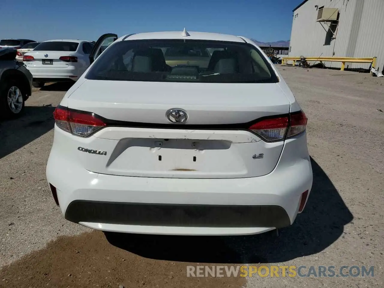 6 fotografías del automóvil dañado JTDEPRAE0LJ018710 TOYOTA COROLLA 2020