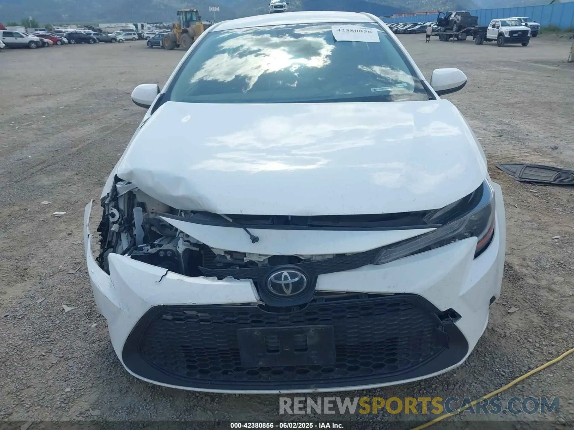 12 fotografías del automóvil dañado JTDEPRAE0LJ019713 TOYOTA COROLLA 2020