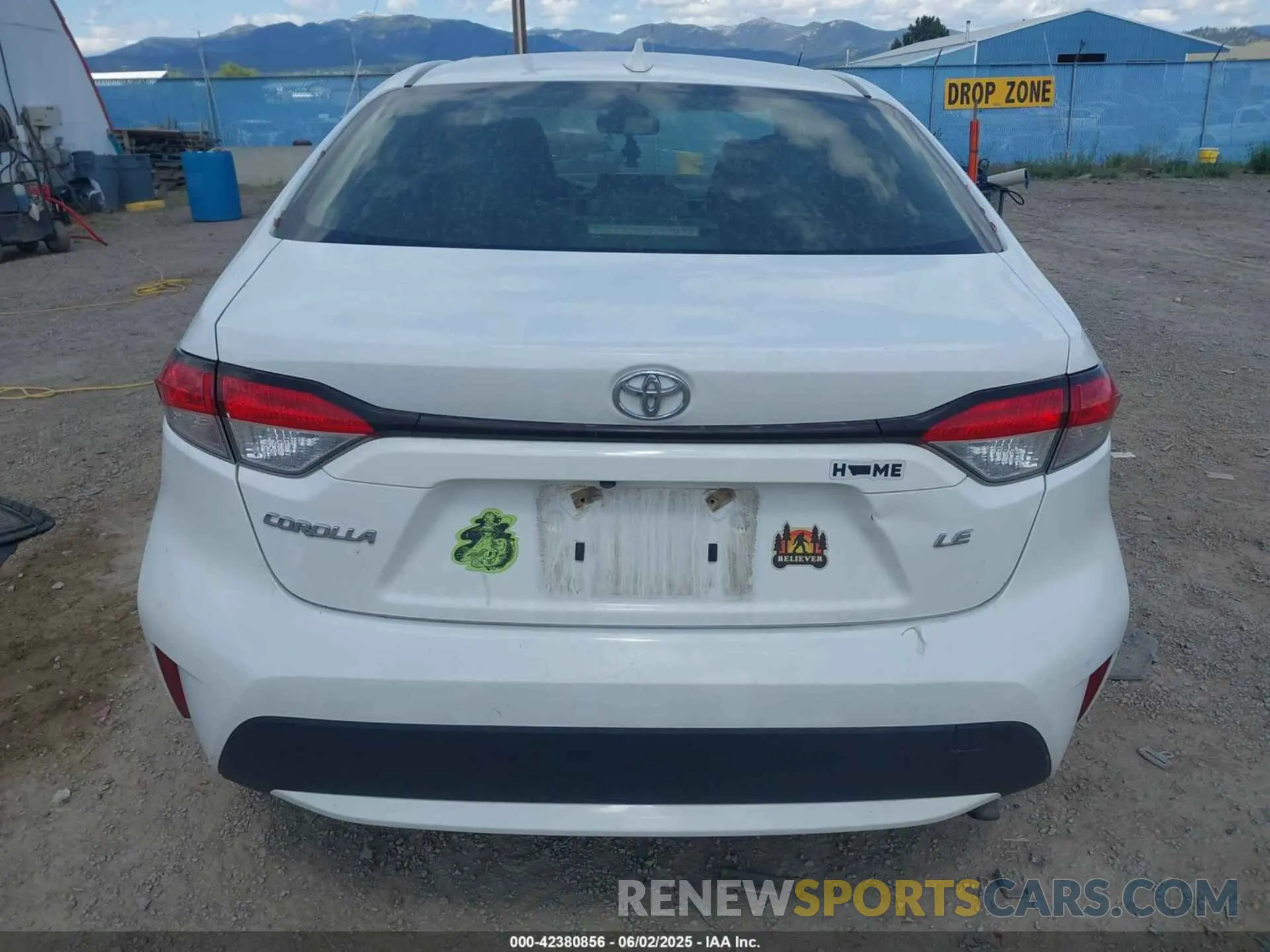 16 fotografías del automóvil dañado JTDEPRAE0LJ019713 TOYOTA COROLLA 2020