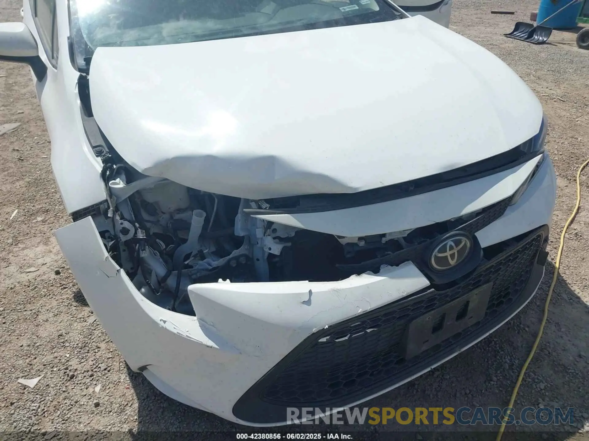 6 fotografías del automóvil dañado JTDEPRAE0LJ019713 TOYOTA COROLLA 2020