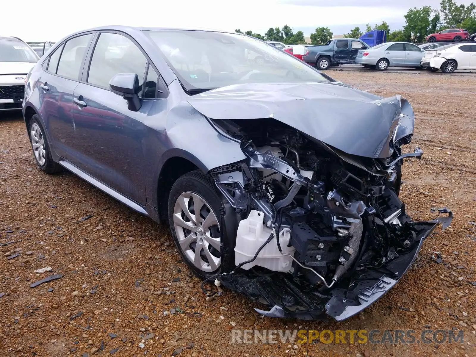 1 fotografías del automóvil dañado JTDEPRAE0LJ025933 TOYOTA COROLLA 2020