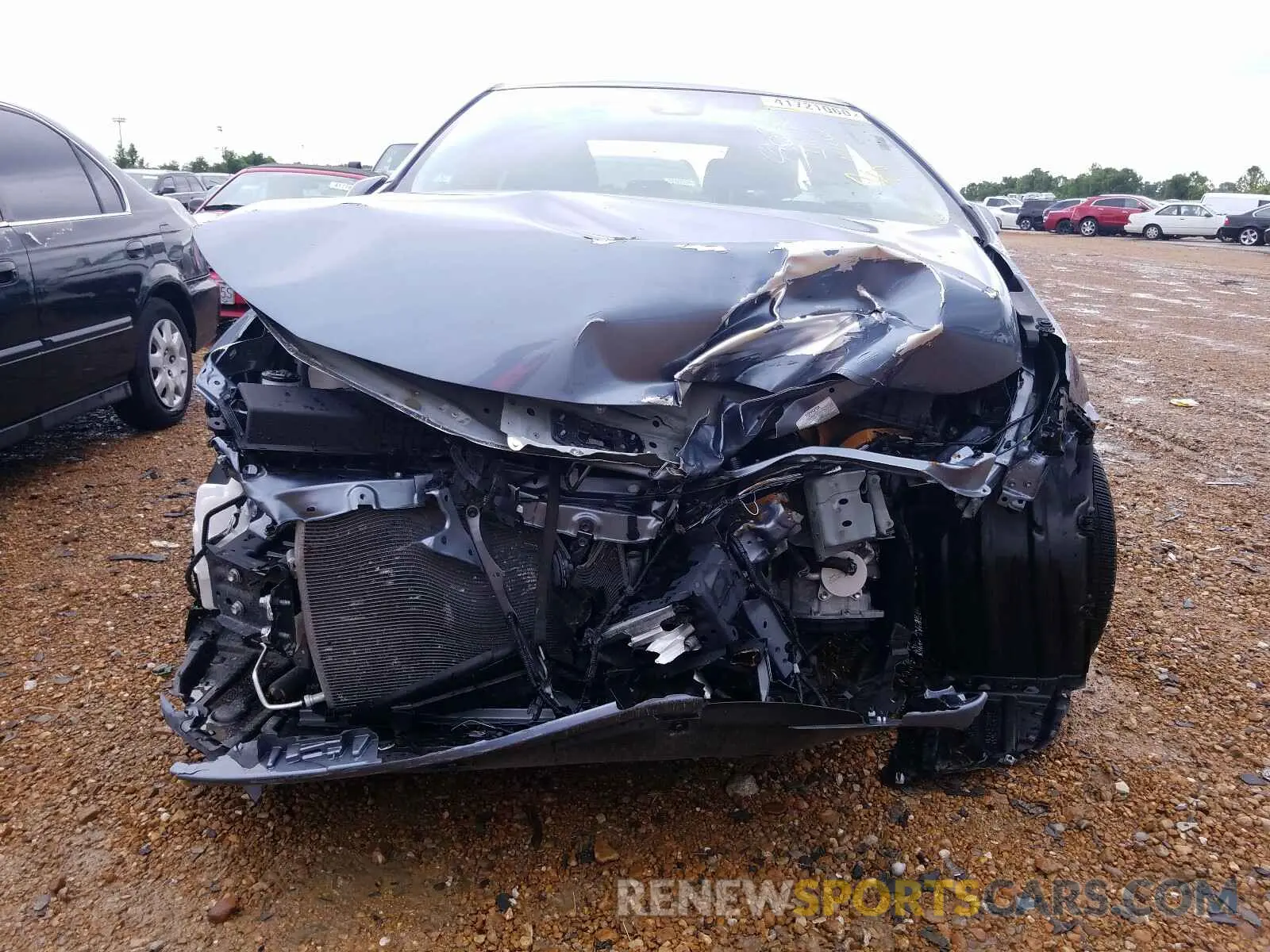 9 fotografías del automóvil dañado JTDEPRAE0LJ025933 TOYOTA COROLLA 2020