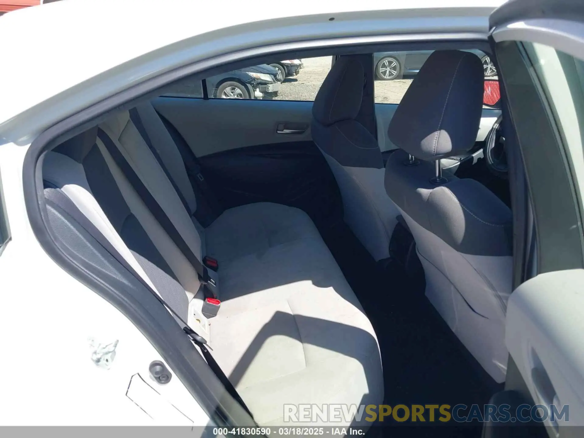8 fotografías del automóvil dañado JTDEPRAE0LJ026015 TOYOTA COROLLA 2020