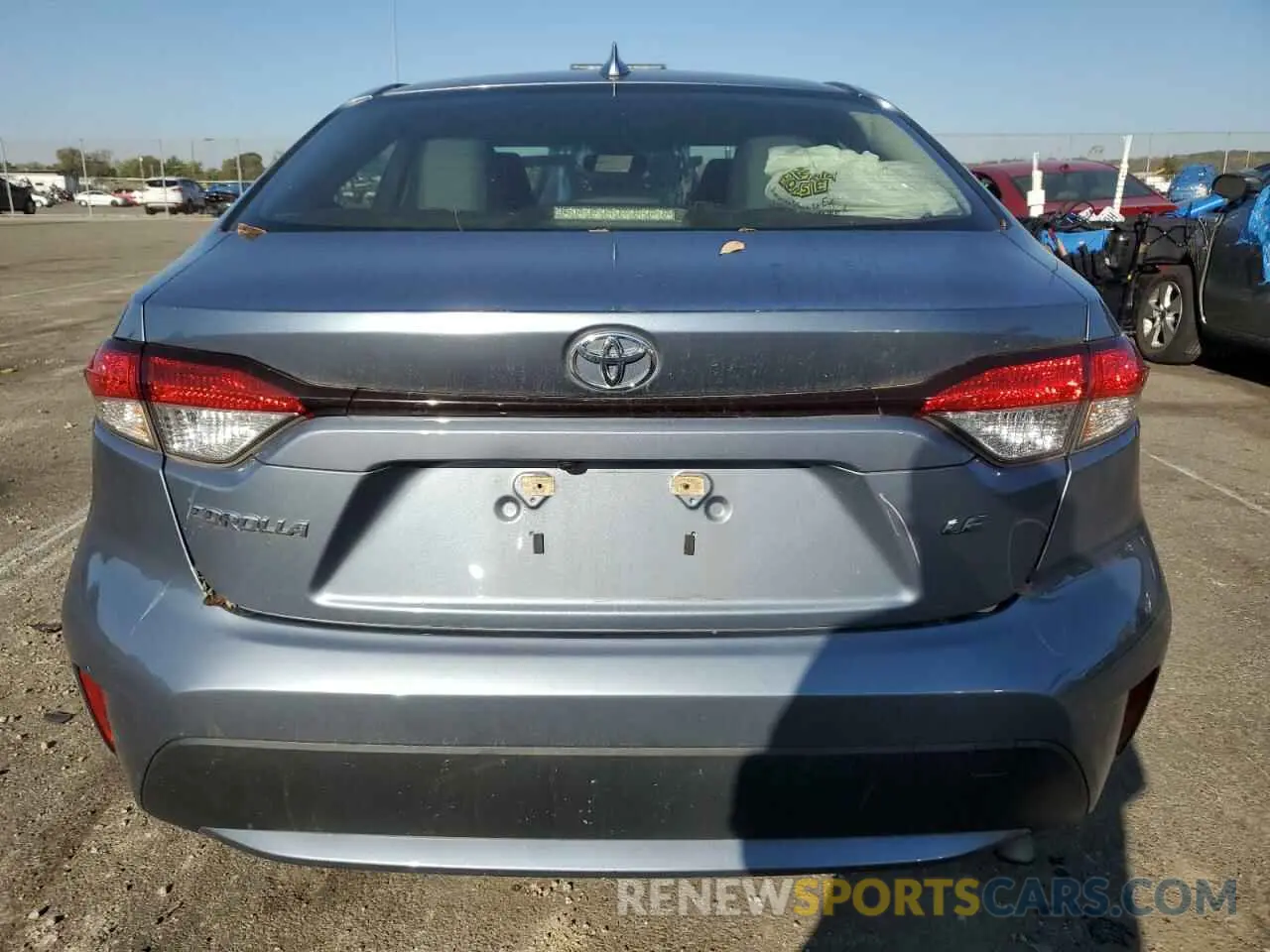 6 fotografías del automóvil dañado JTDEPRAE0LJ026810 TOYOTA COROLLA 2020