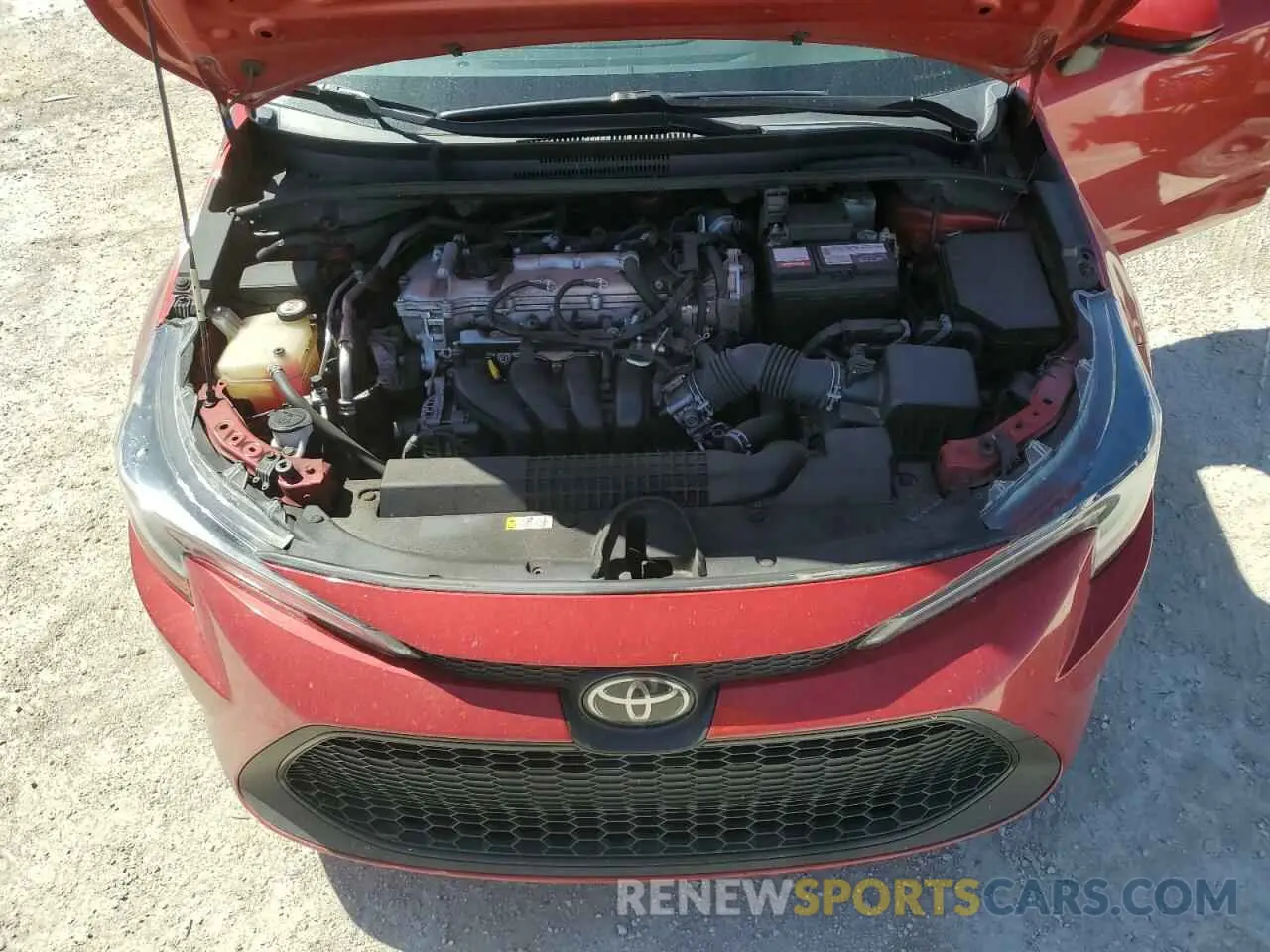 13 fotografías del automóvil dañado JTDEPRAE0LJ028928 TOYOTA COROLLA 2020