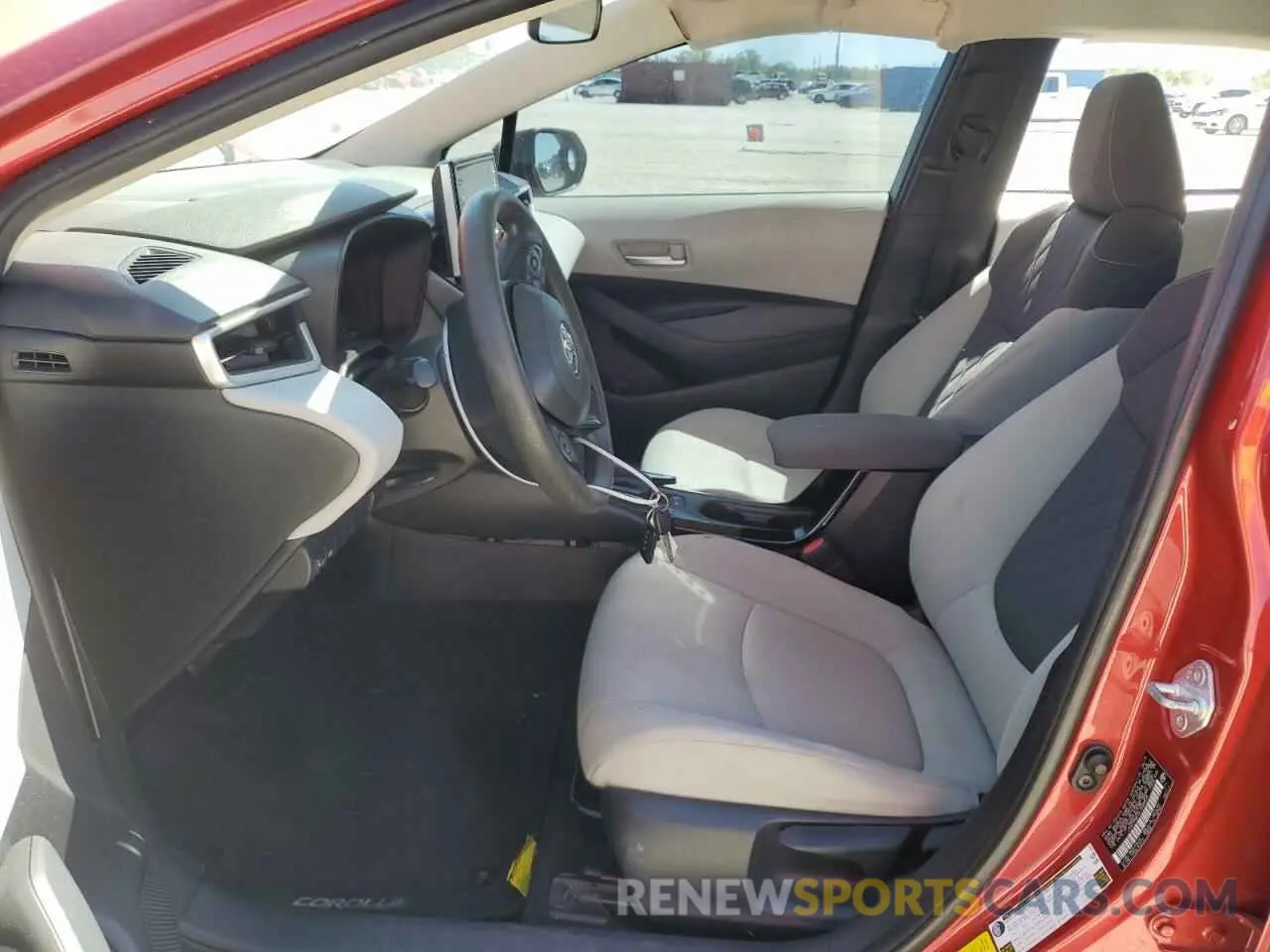 7 fotografías del automóvil dañado JTDEPRAE0LJ028928 TOYOTA COROLLA 2020