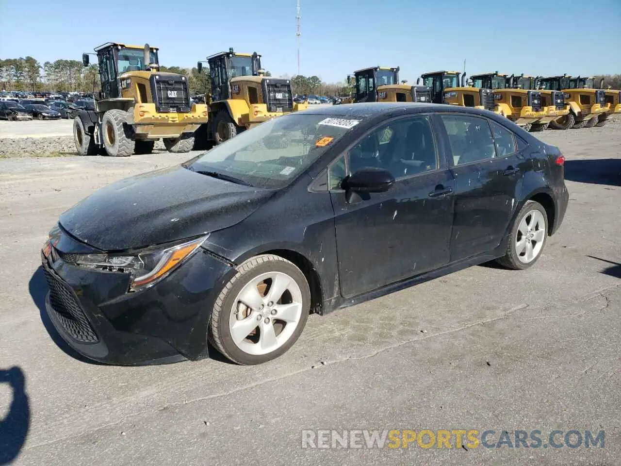 1 fotografías del automóvil dañado JTDEPRAE0LJ034261 TOYOTA COROLLA 2020