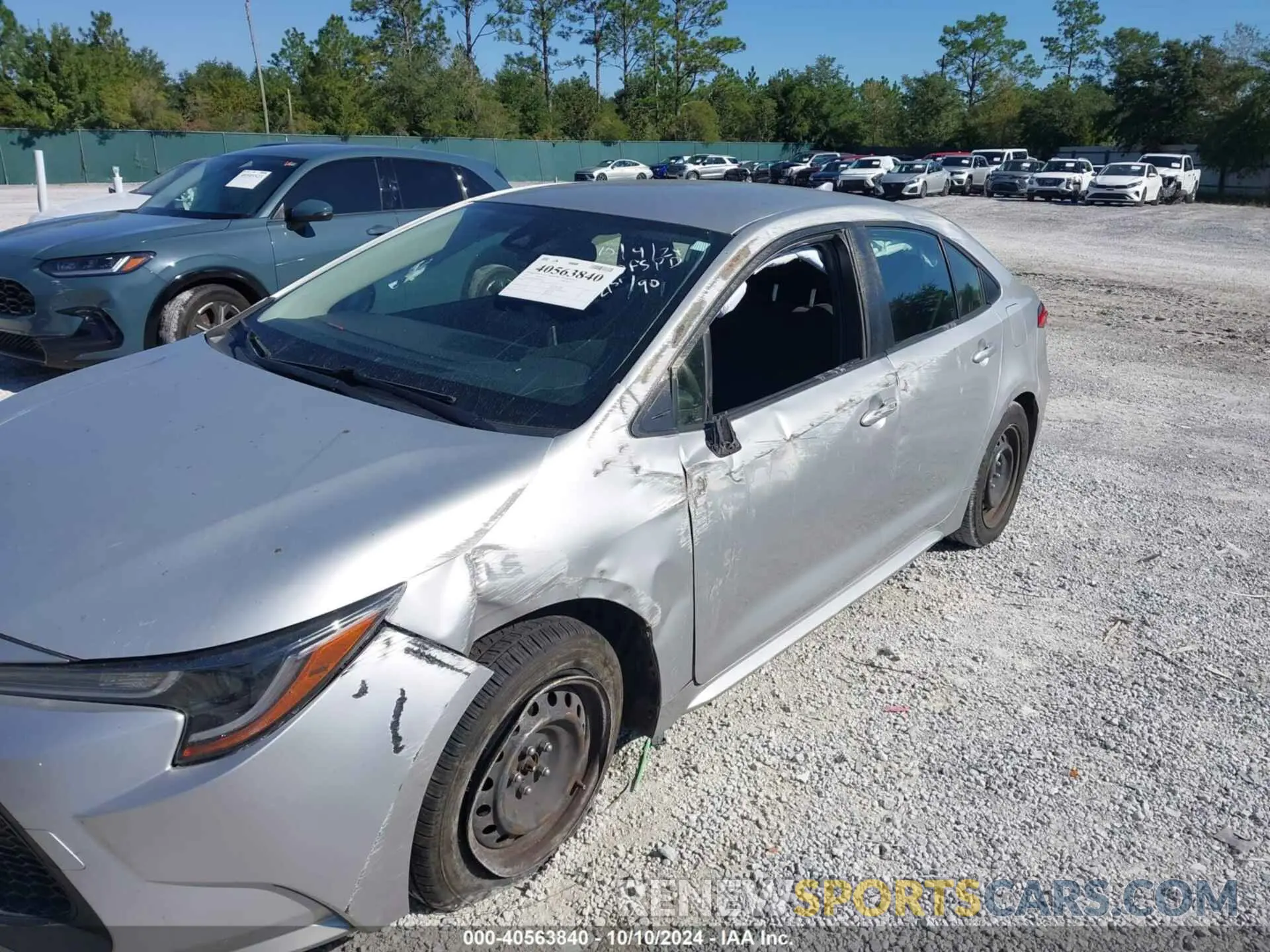 6 fotografías del automóvil dañado JTDEPRAE0LJ042912 TOYOTA COROLLA 2020