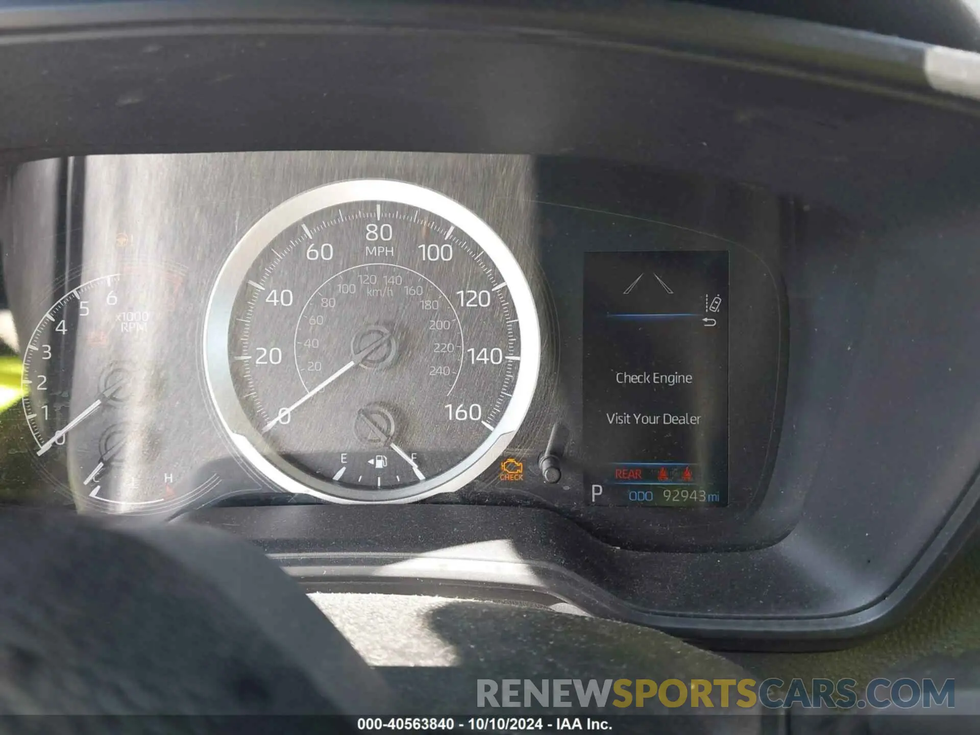 7 fotografías del automóvil dañado JTDEPRAE0LJ042912 TOYOTA COROLLA 2020