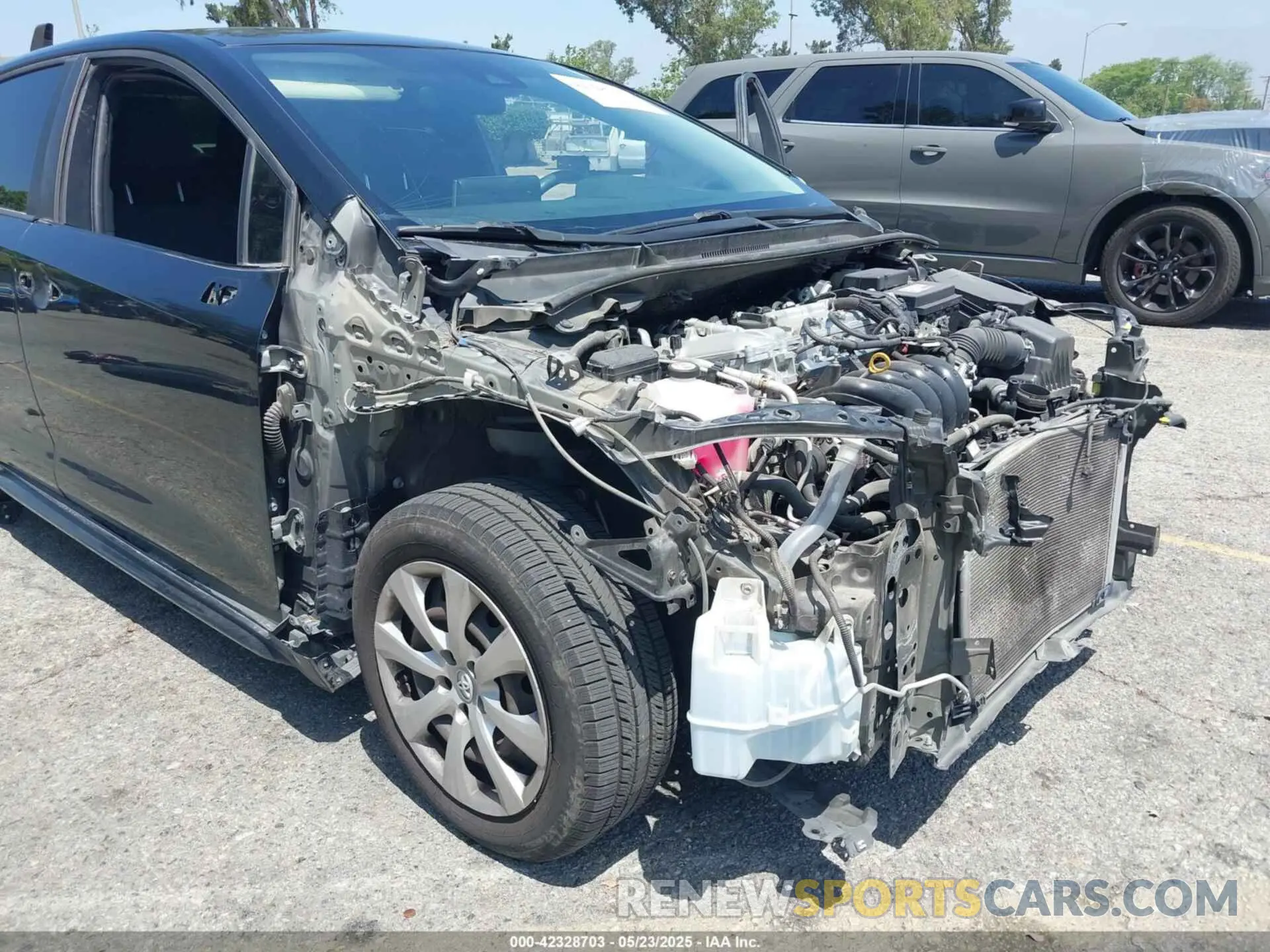 6 fotografías del automóvil dañado JTDEPRAE0LJ045664 TOYOTA COROLLA 2020