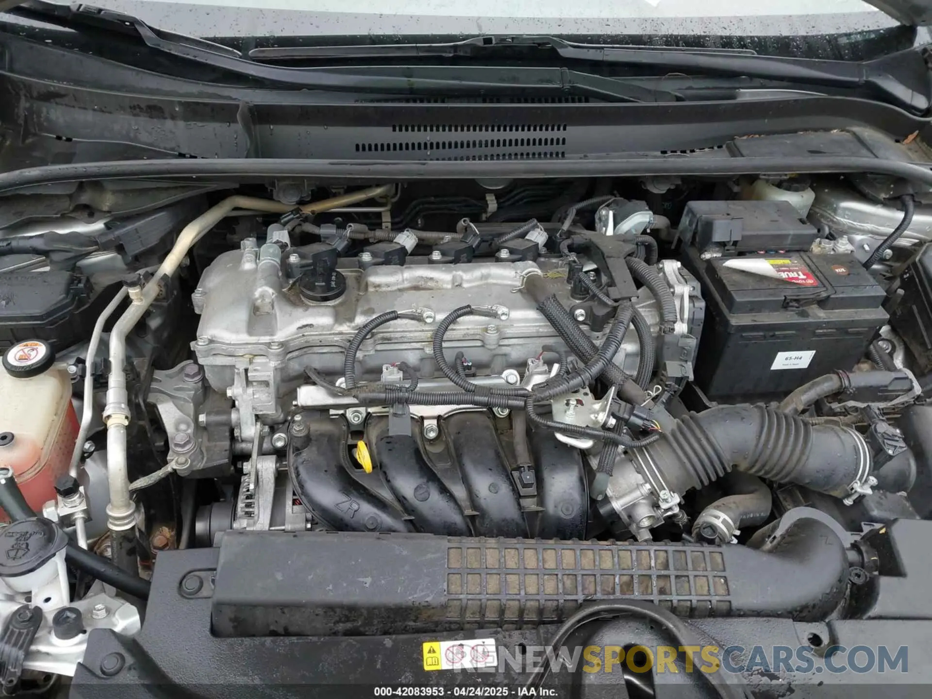 10 fotografías del automóvil dañado JTDEPRAE0LJ046684 TOYOTA COROLLA 2020