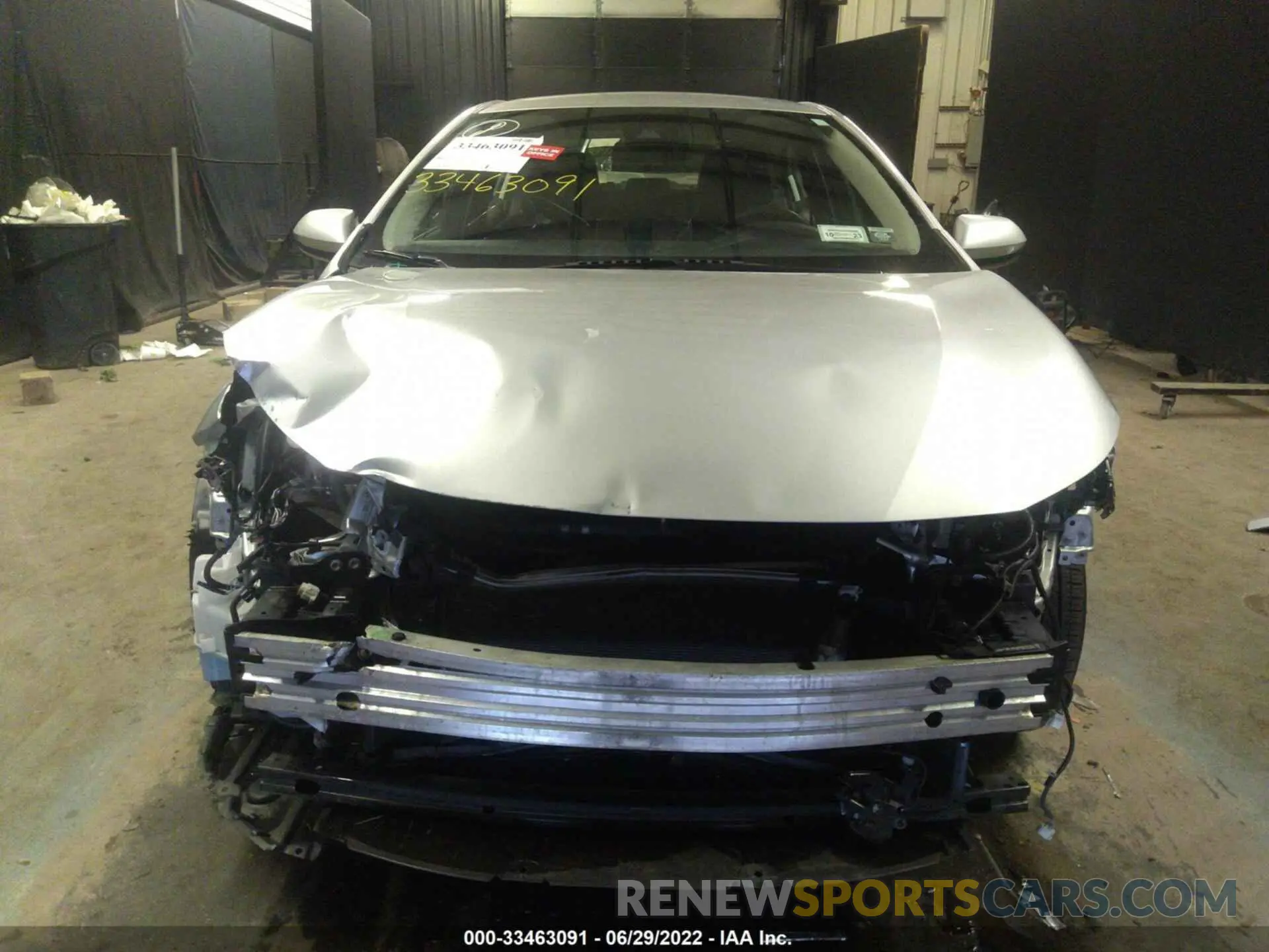 6 fotografías del automóvil dañado JTDEPRAE0LJ047186 TOYOTA COROLLA 2020