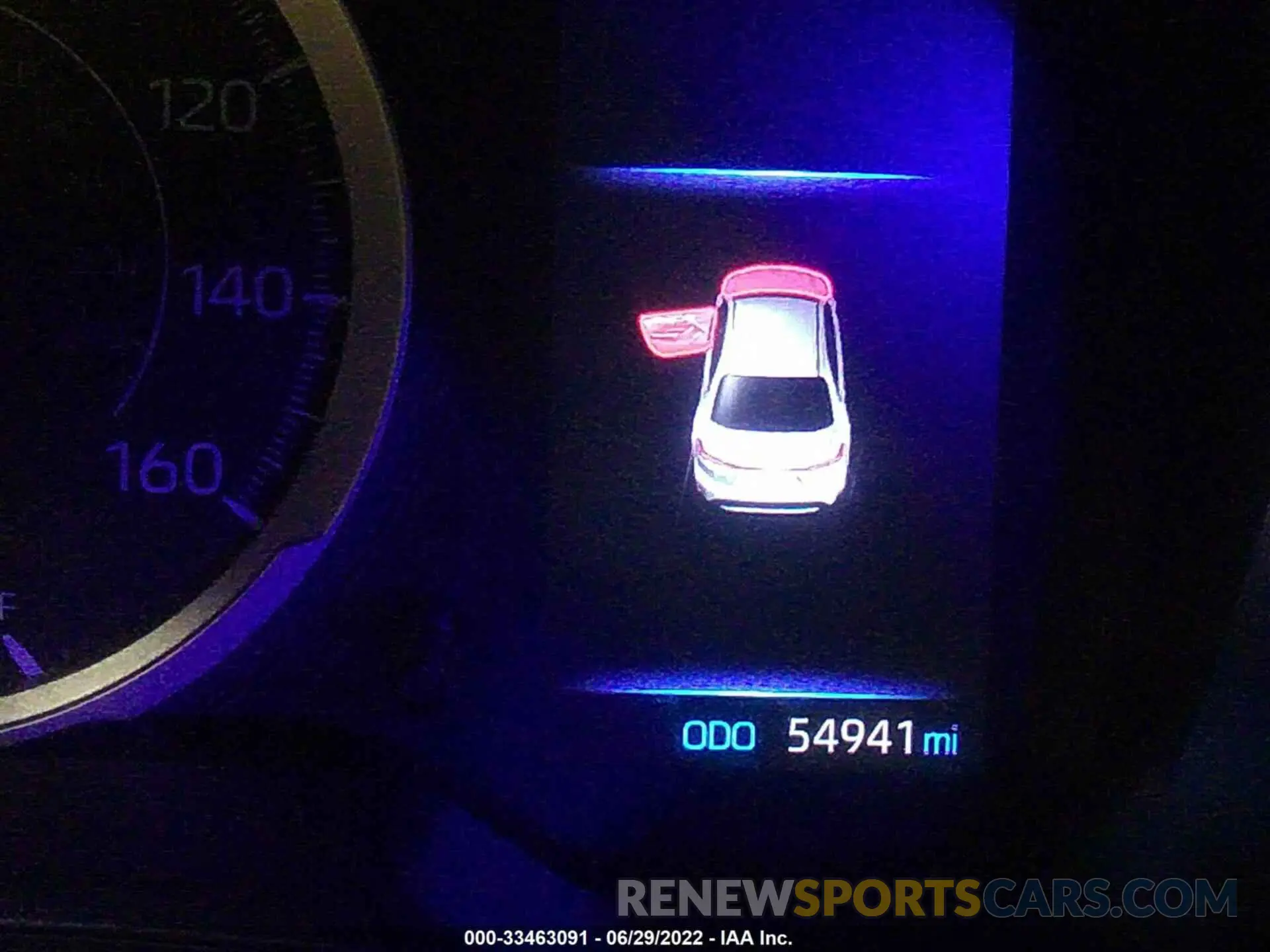 7 fotografías del automóvil dañado JTDEPRAE0LJ047186 TOYOTA COROLLA 2020