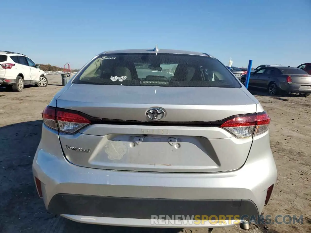 6 fotografías del automóvil dañado JTDEPRAE0LJ050508 TOYOTA COROLLA 2020