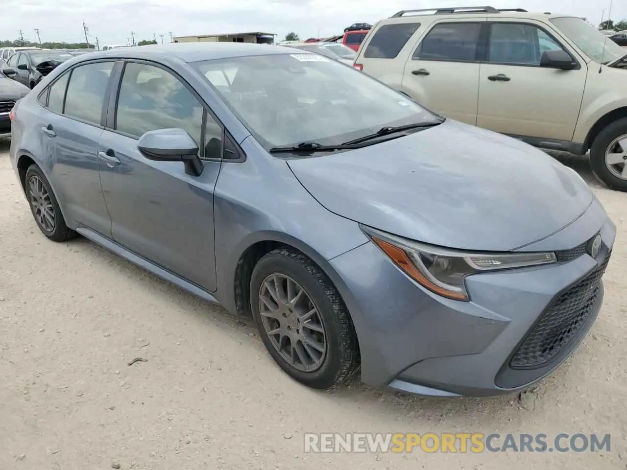 4 fotografías del automóvil dañado JTDEPRAE0LJ050766 TOYOTA COROLLA 2020