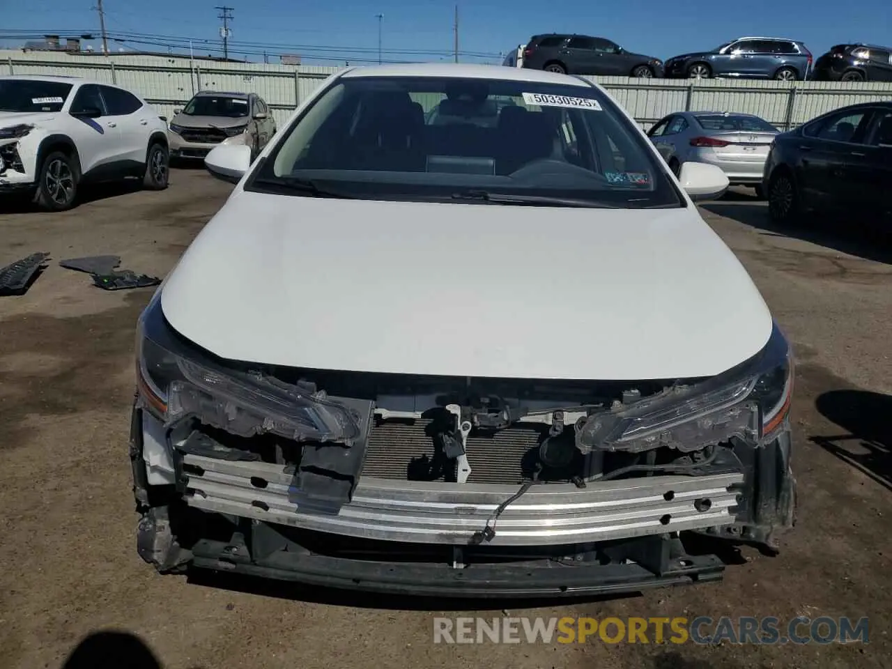 5 fotografías del automóvil dañado JTDEPRAE0LJ051528 TOYOTA COROLLA 2020