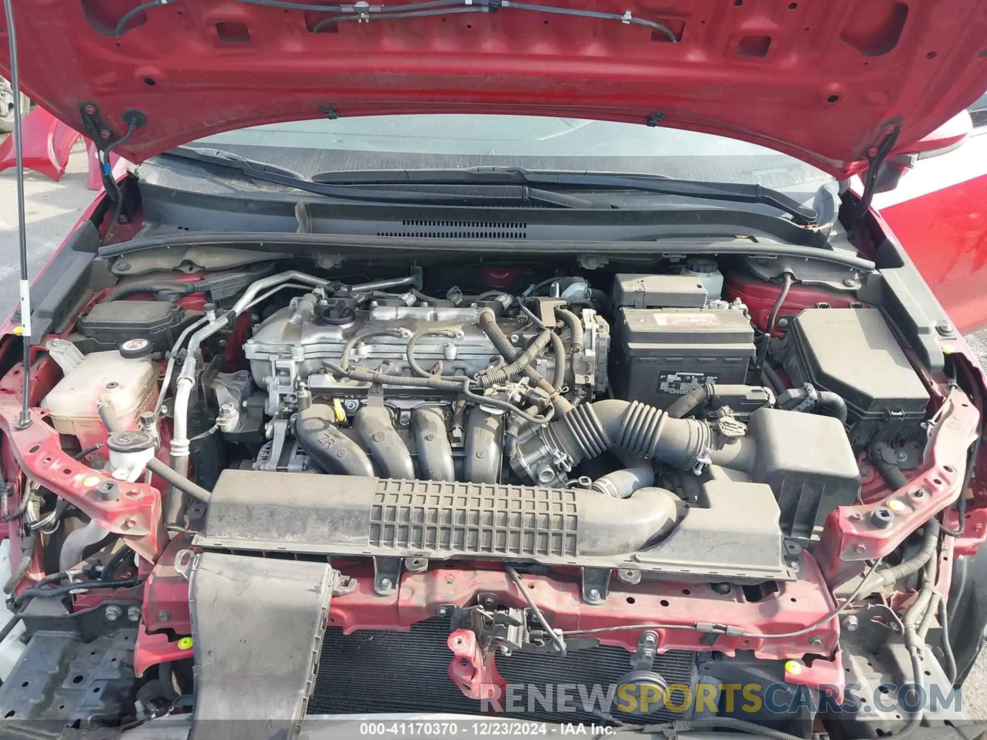 10 fotografías del automóvil dañado JTDEPRAE0LJ053862 TOYOTA COROLLA 2020