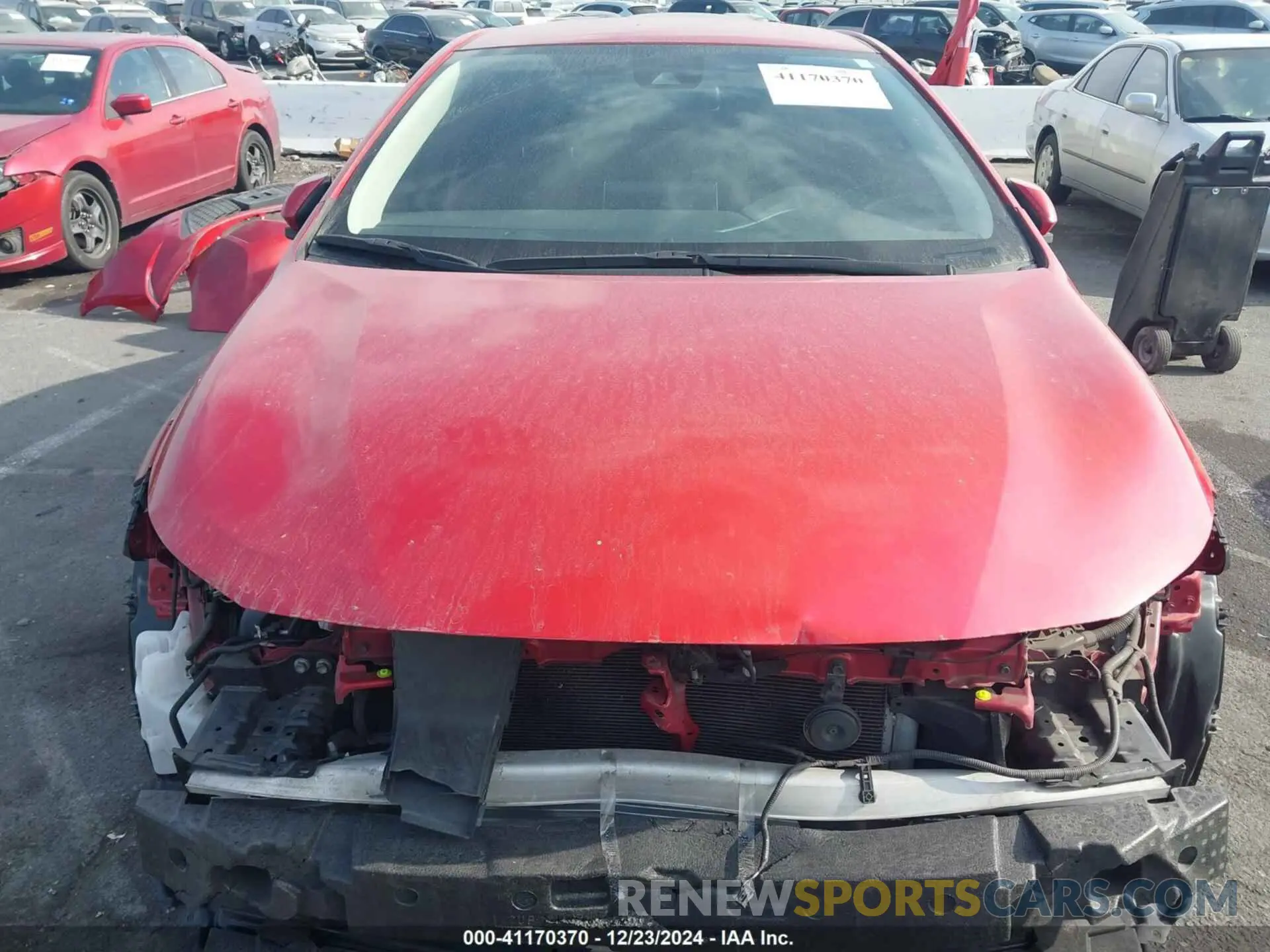 13 fotografías del automóvil dañado JTDEPRAE0LJ053862 TOYOTA COROLLA 2020