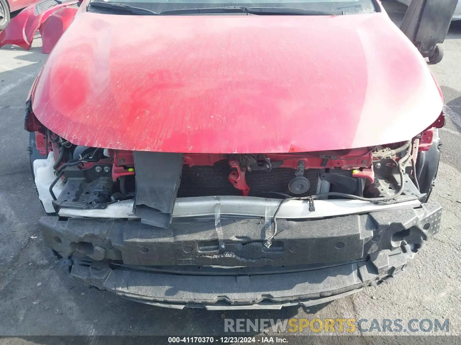 6 fotografías del automóvil dañado JTDEPRAE0LJ053862 TOYOTA COROLLA 2020