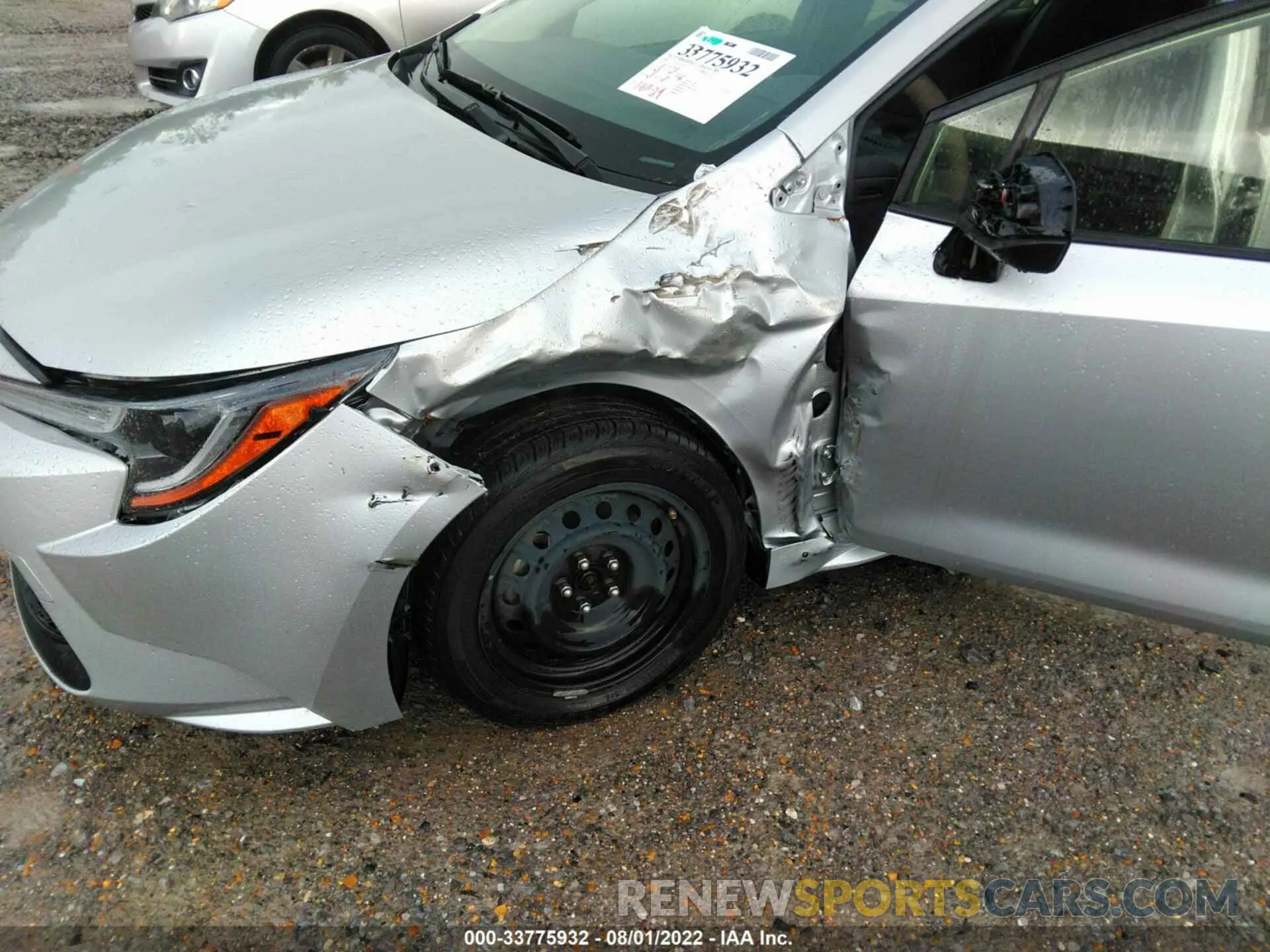 6 fotografías del automóvil dañado JTDEPRAE0LJ060133 TOYOTA COROLLA 2020