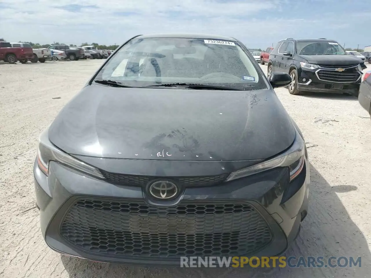 5 fotografías del automóvil dañado JTDEPRAE0LJ060410 TOYOTA COROLLA 2020