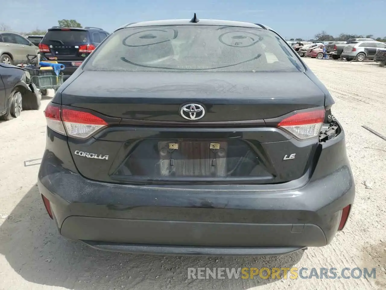 6 fotografías del automóvil dañado JTDEPRAE0LJ060410 TOYOTA COROLLA 2020