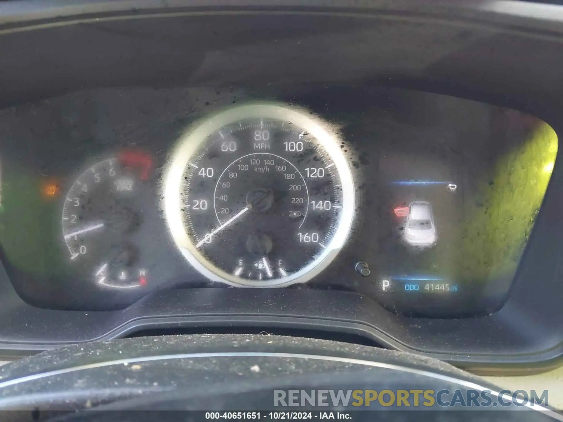 7 fotografías del automóvil dañado JTDEPRAE0LJ060696 TOYOTA COROLLA 2020