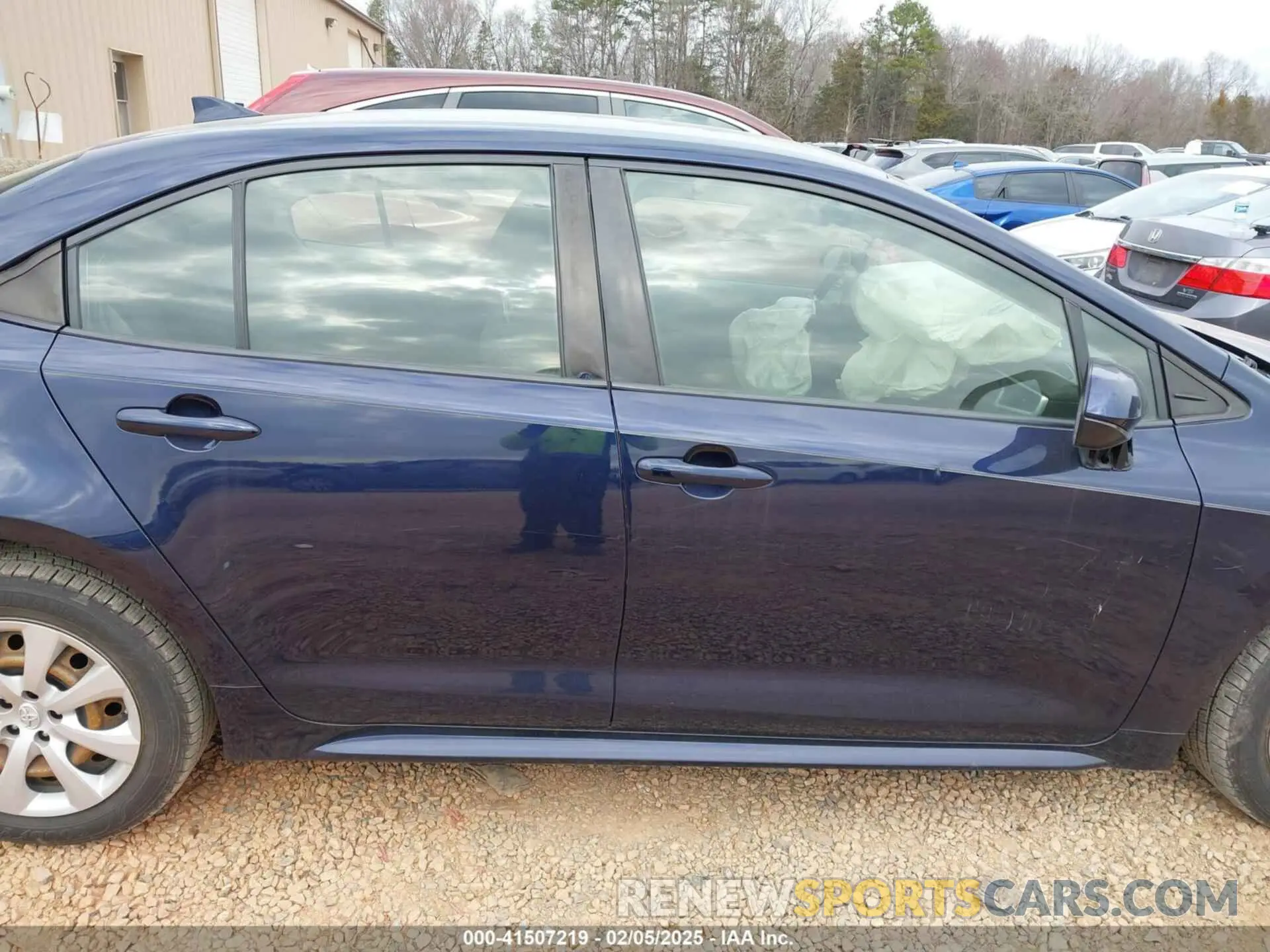 13 fotografías del automóvil dañado JTDEPRAE0LJ076722 TOYOTA COROLLA 2020