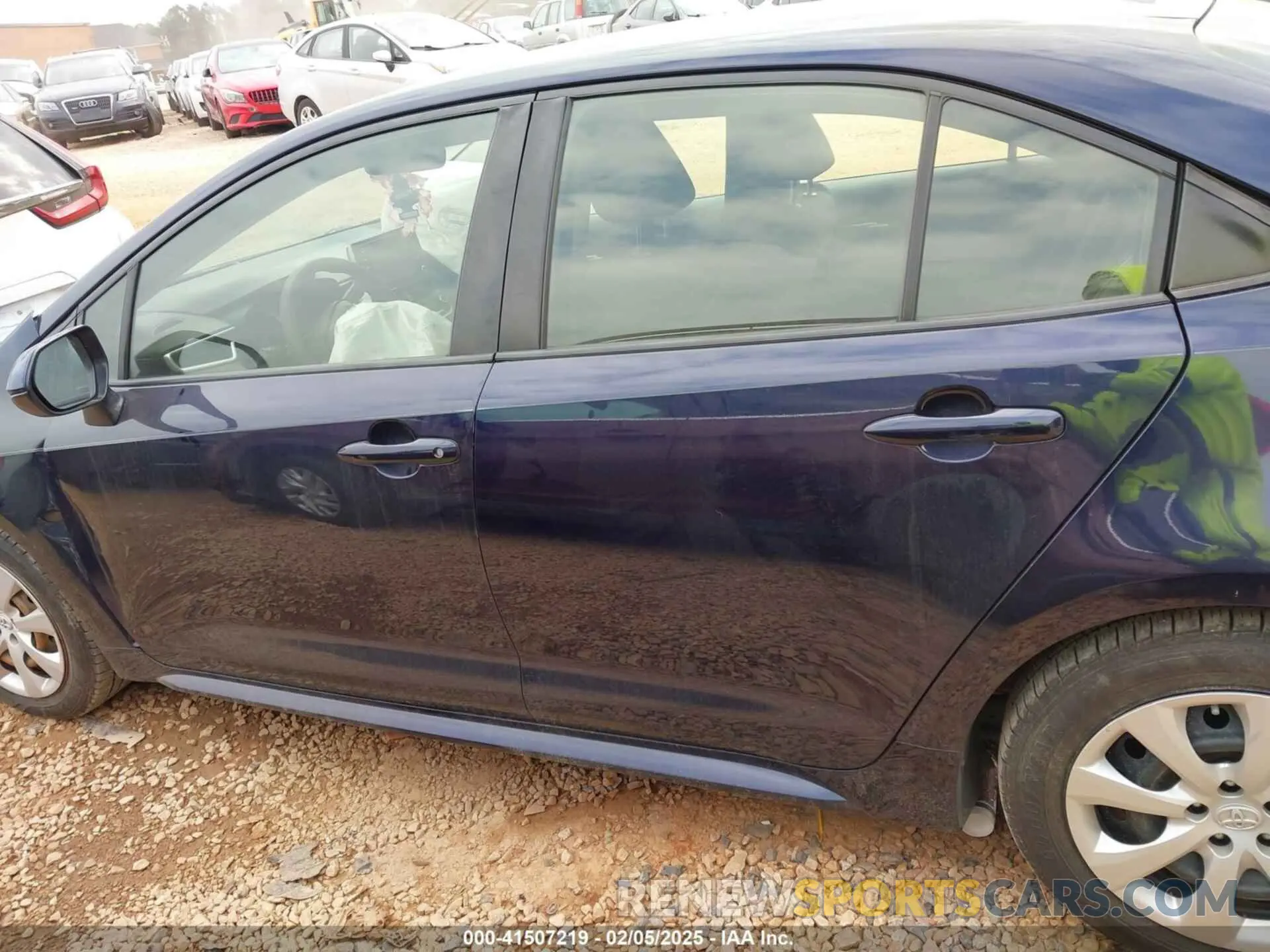 14 fotografías del automóvil dañado JTDEPRAE0LJ076722 TOYOTA COROLLA 2020
