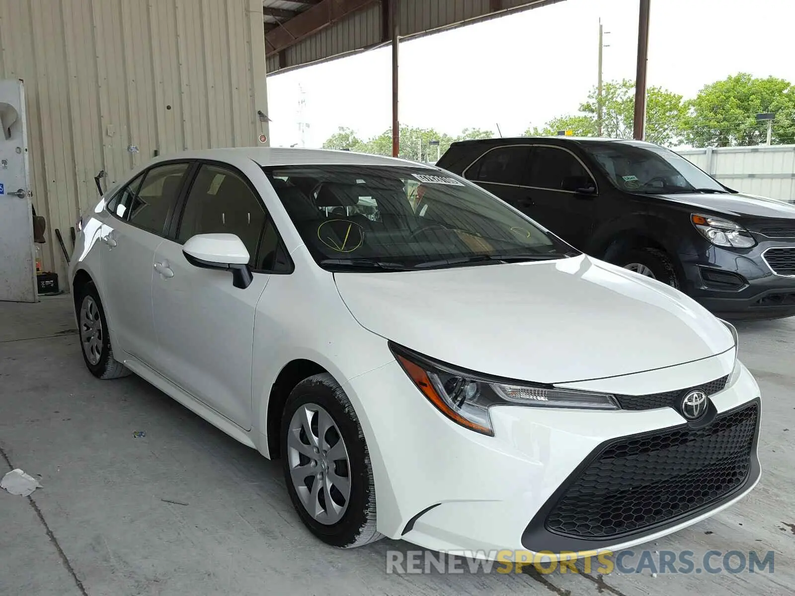 1 fotografías del automóvil dañado JTDEPRAE0LJ079541 TOYOTA COROLLA 2020