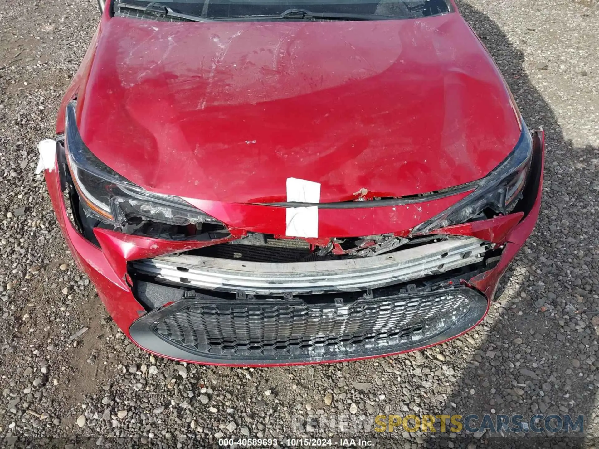 6 fotografías del automóvil dañado JTDEPRAE0LJ083203 TOYOTA COROLLA 2020
