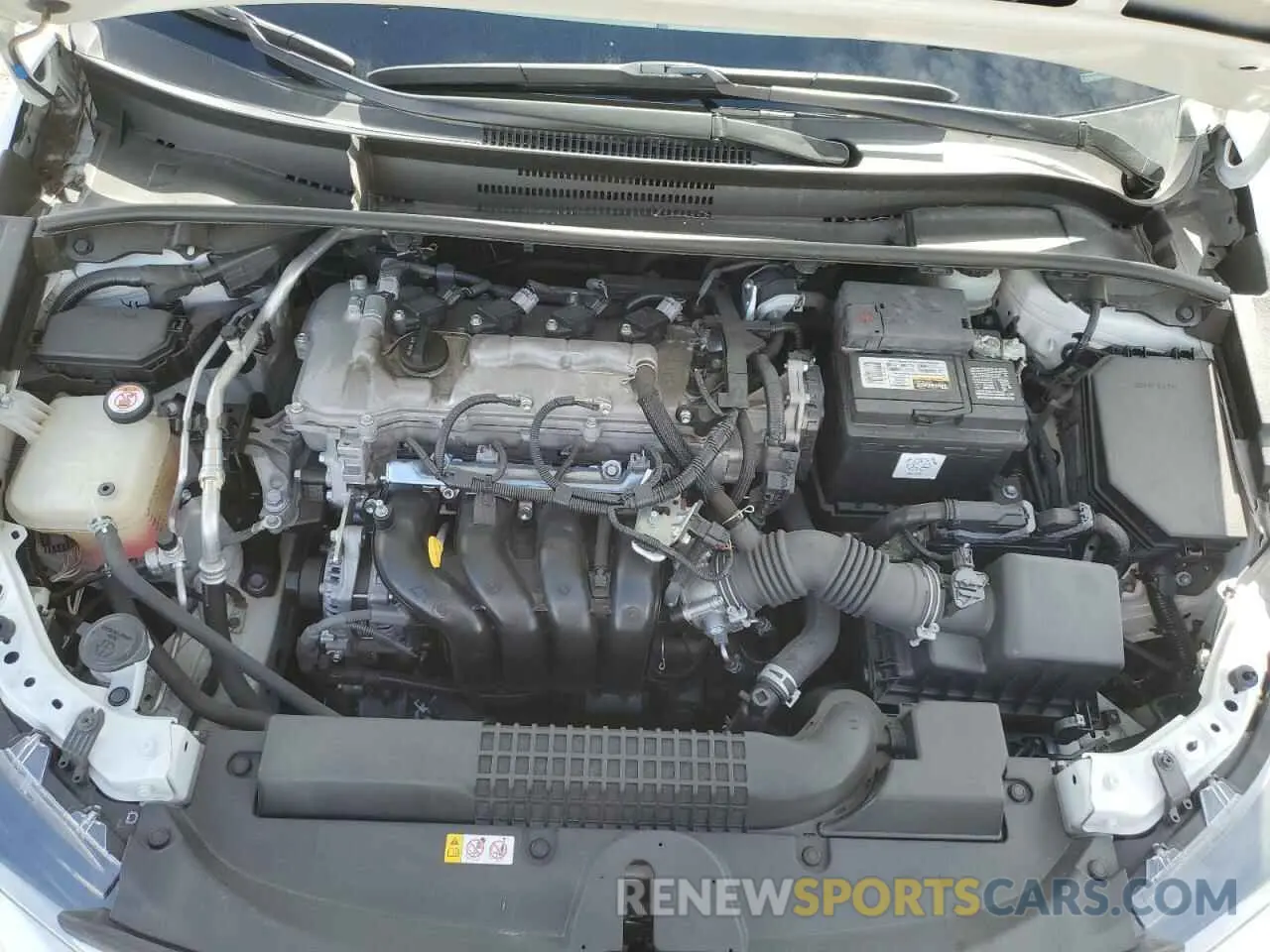 11 fotografías del automóvil dañado JTDEPRAE0LJ085128 TOYOTA COROLLA 2020