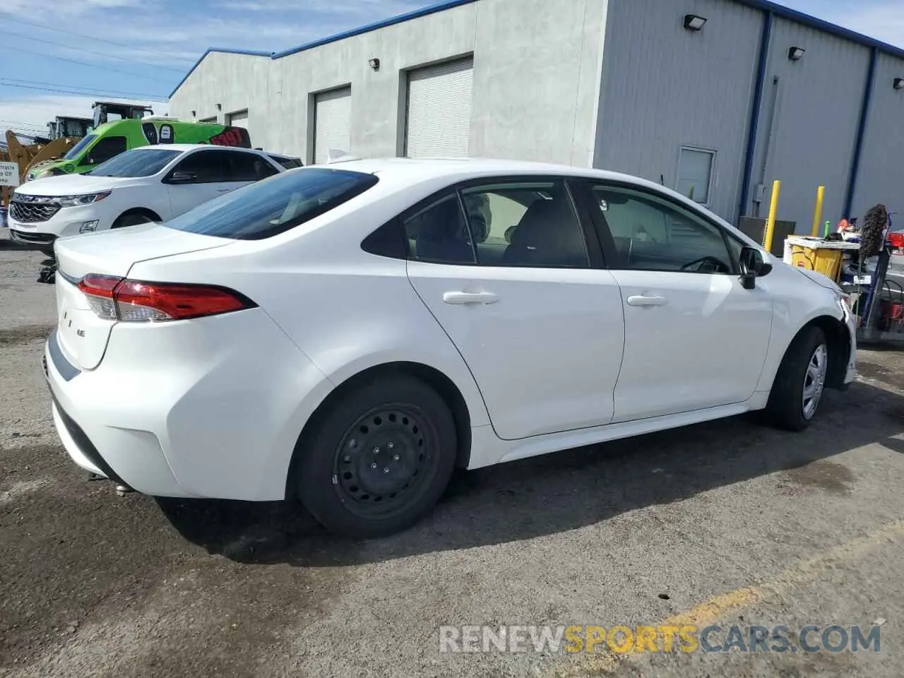 3 fotografías del automóvil dañado JTDEPRAE0LJ085128 TOYOTA COROLLA 2020