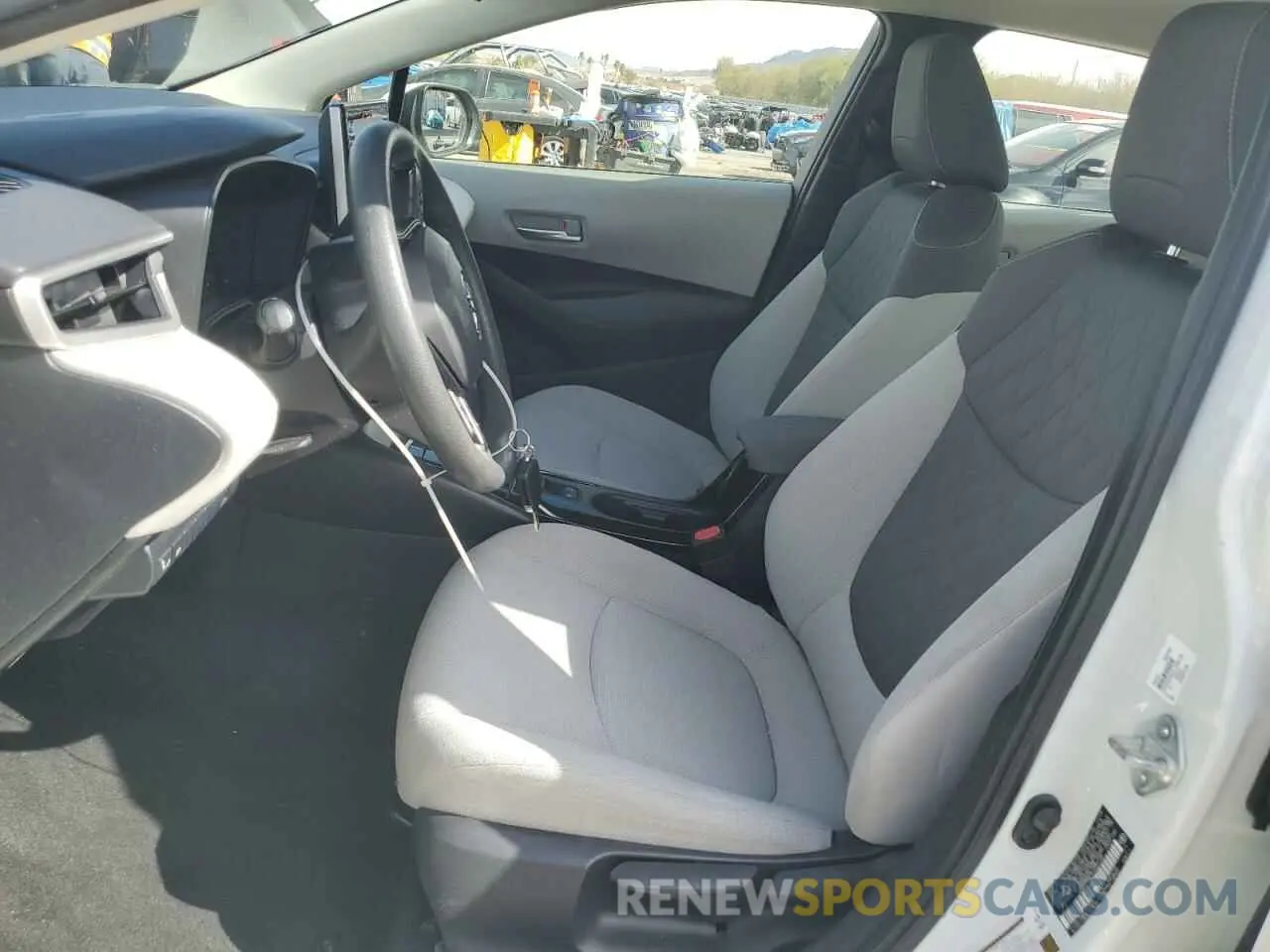 7 fotografías del automóvil dañado JTDEPRAE0LJ085128 TOYOTA COROLLA 2020