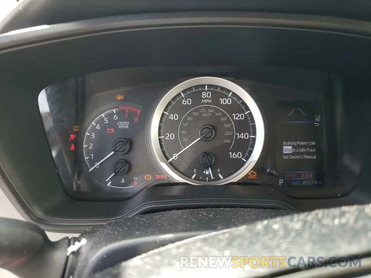 9 fotografías del automóvil dañado JTDEPRAE0LJ085162 TOYOTA COROLLA 2020