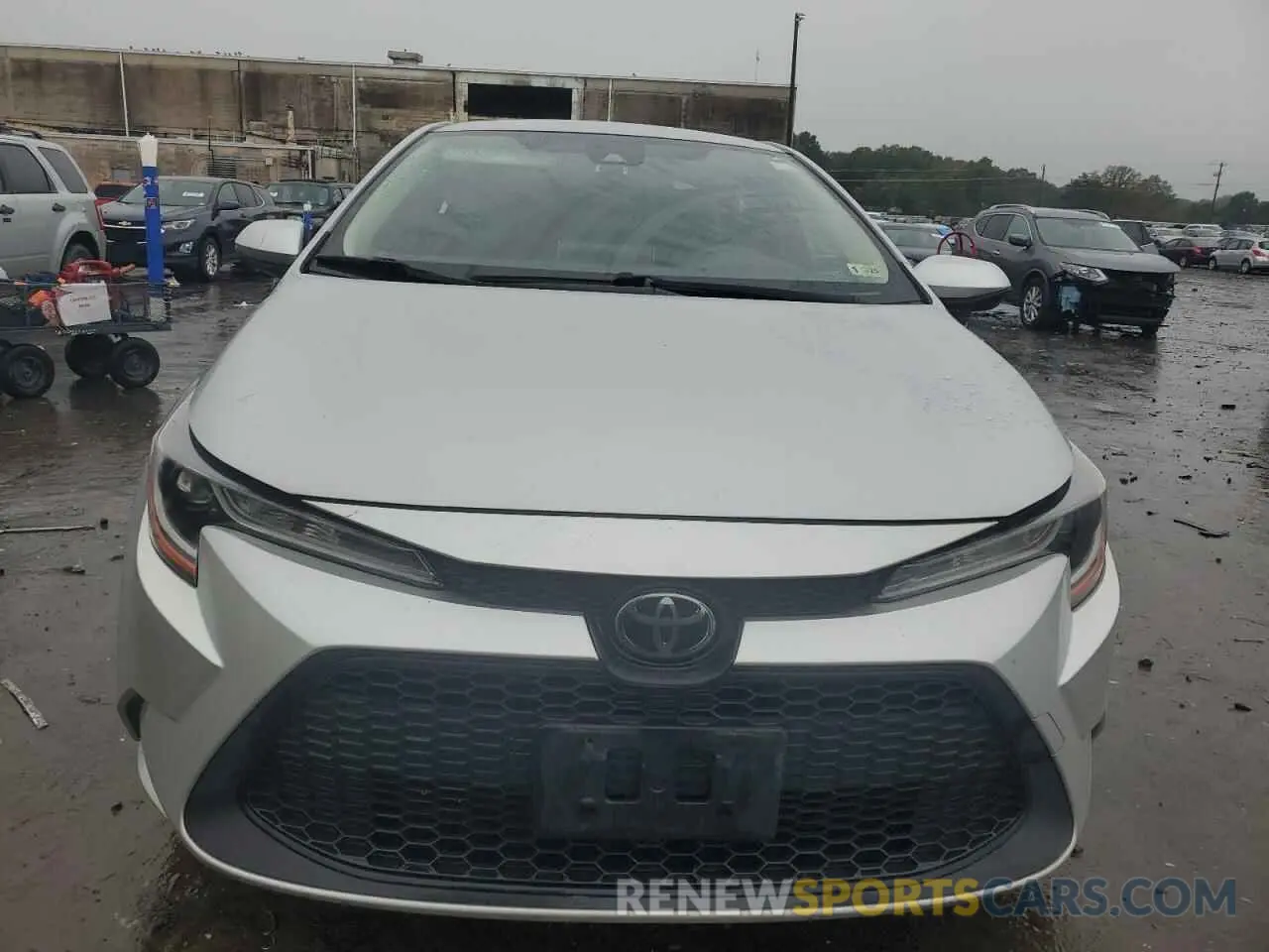 5 fotografías del automóvil dañado JTDEPRAE0LJ088210 TOYOTA COROLLA 2020
