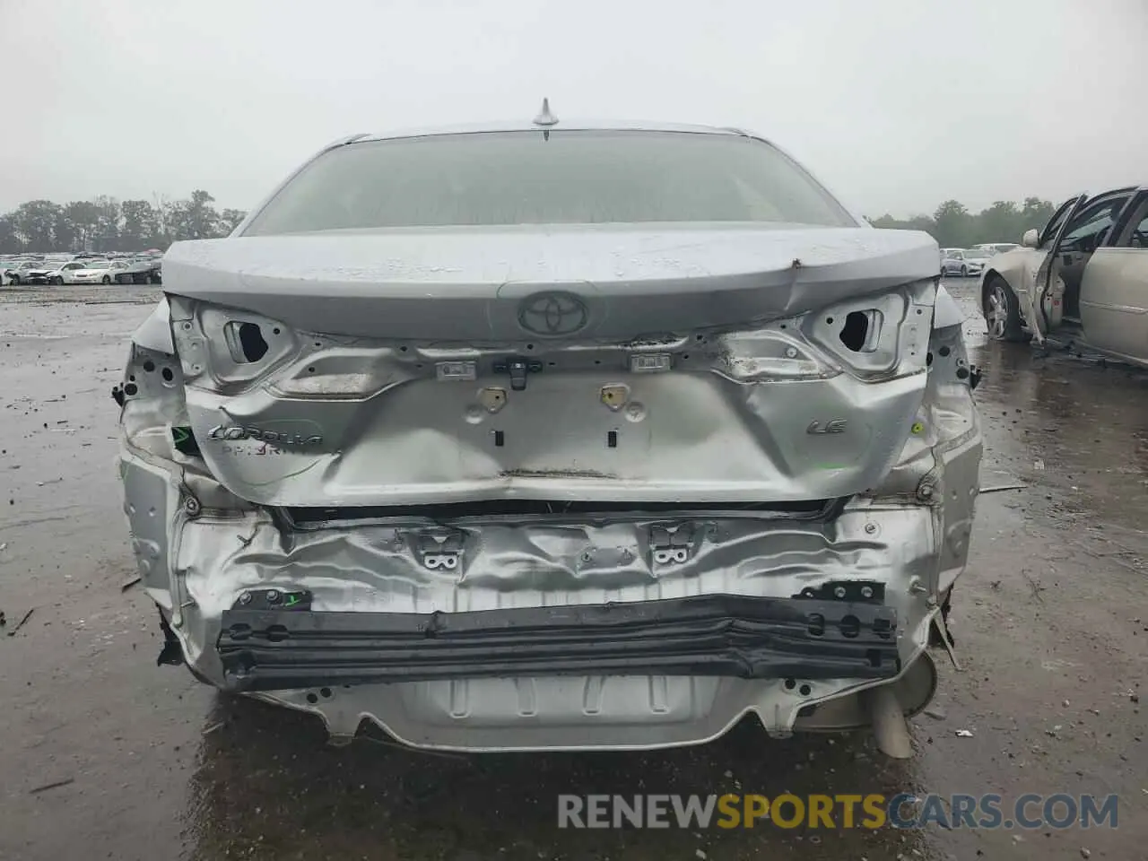 6 fotografías del automóvil dañado JTDEPRAE0LJ088210 TOYOTA COROLLA 2020