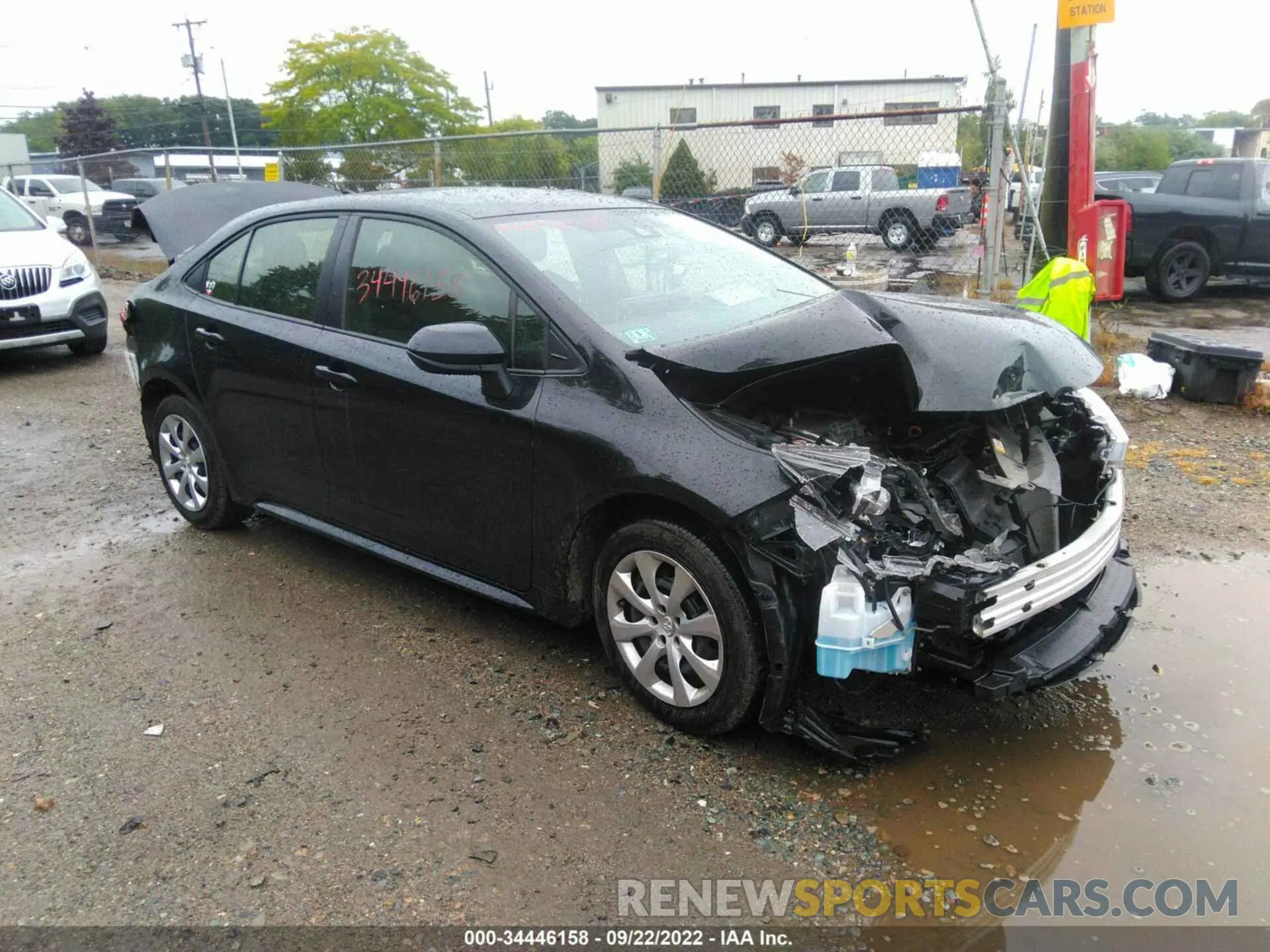 1 fotografías del automóvil dañado JTDEPRAE0LJ094315 TOYOTA COROLLA 2020