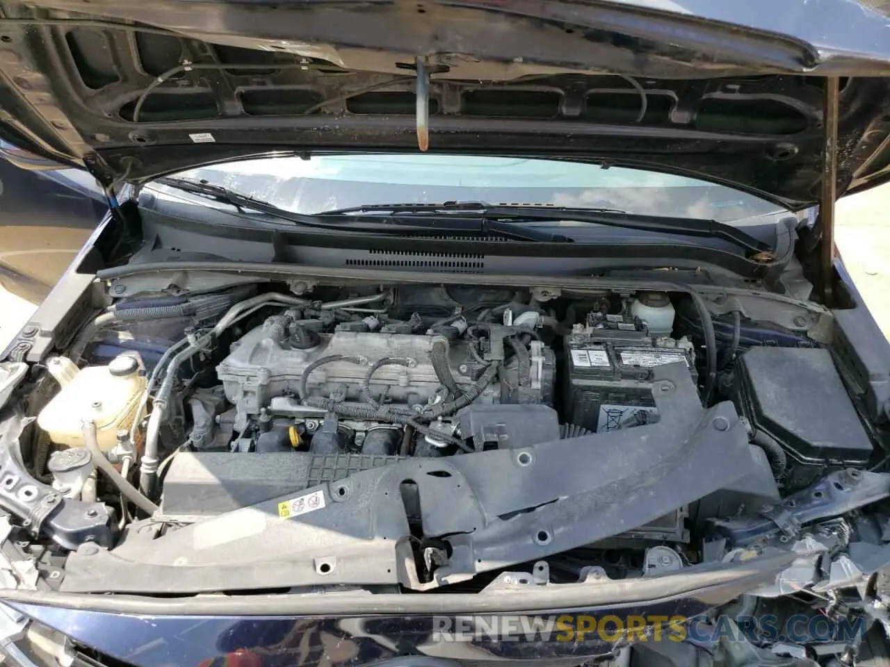 11 fotografías del automóvil dañado JTDEPRAE0LJ096503 TOYOTA COROLLA 2020