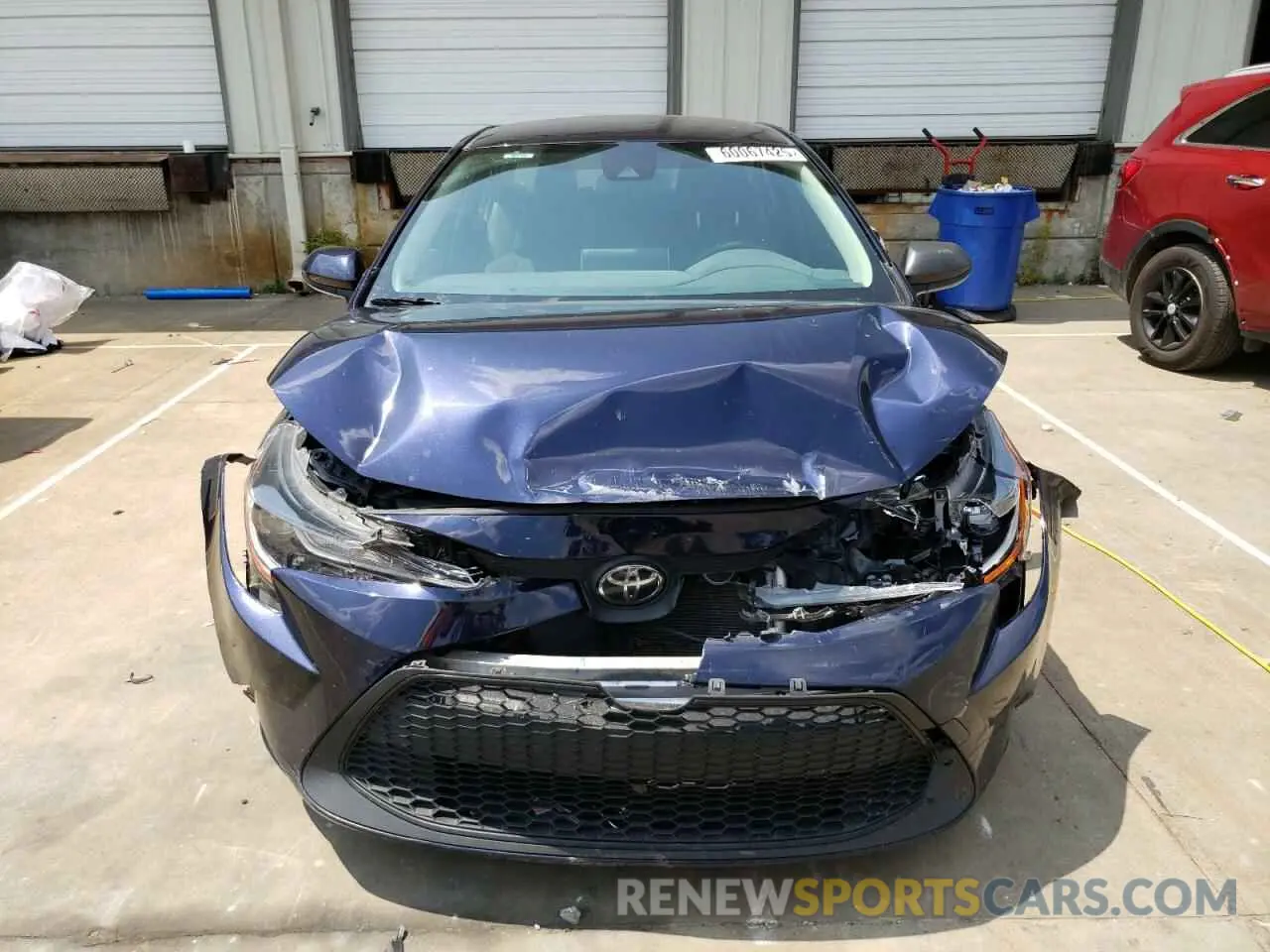 5 fotografías del automóvil dañado JTDEPRAE0LJ096503 TOYOTA COROLLA 2020